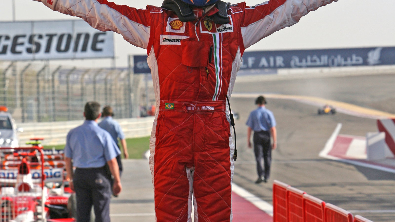 Felipe Massa (BRA) Ferrari F2007 Wins, Bahrain F1 Grand Prix, Sakhir, 13-15th, April, 2007