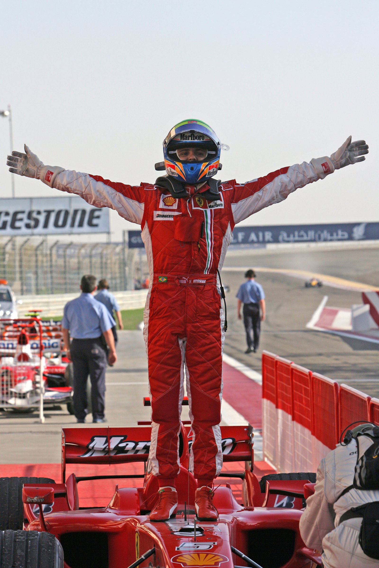 Felipe Massa (BRA) Ferrari F2007 Wins, Bahrain F1 Grand Prix, Sakhir, 13-15th, April, 2007