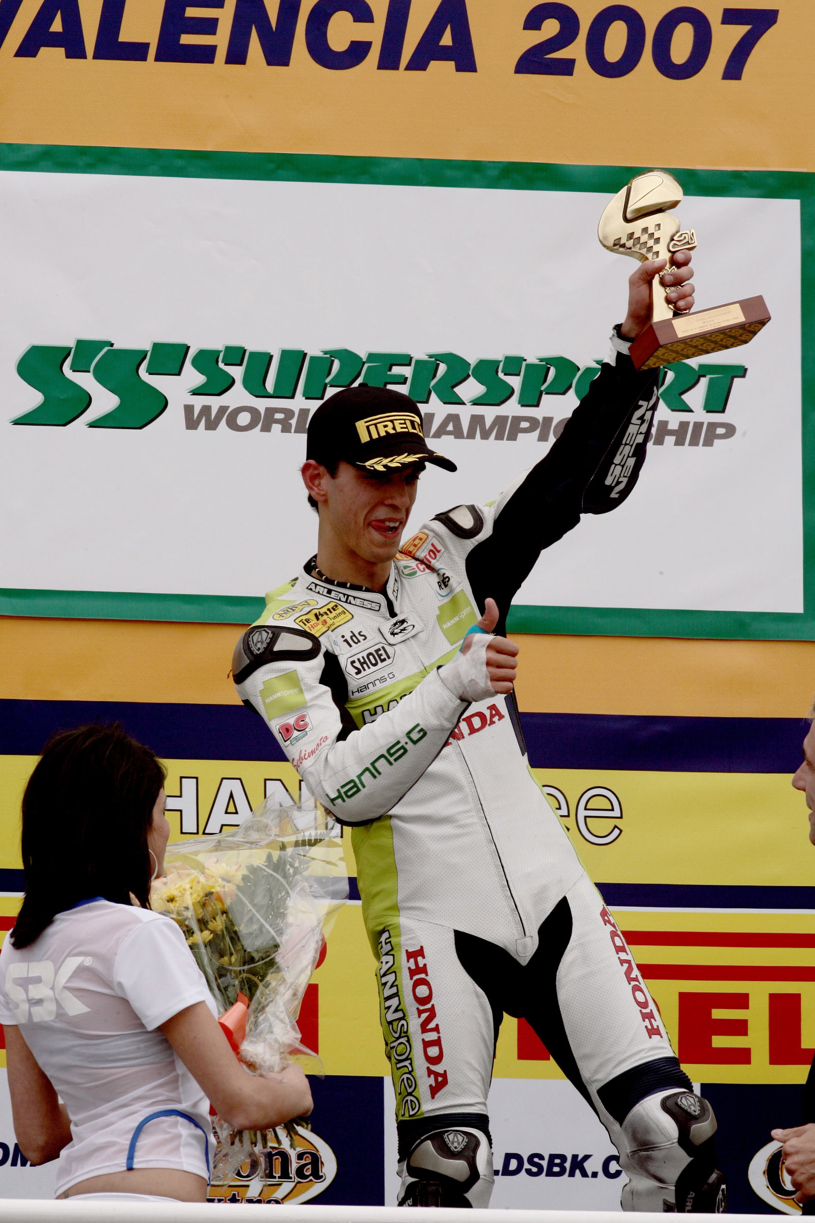 Kenan Sofuoglu (TUR), Hanspree Ten Kate Honda, Honda CBR600RR, 54
2007 Superbike World Championship