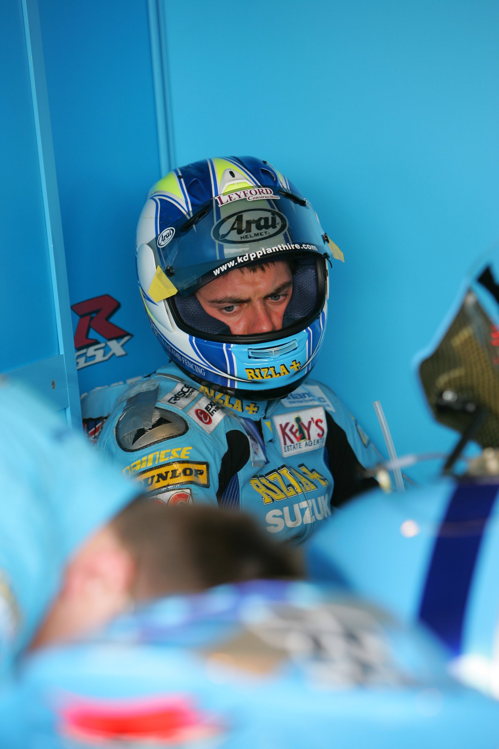 Cal Crutchlow (GBR), Rizla Suzuki, GSXR1000K7, 35, Superbike