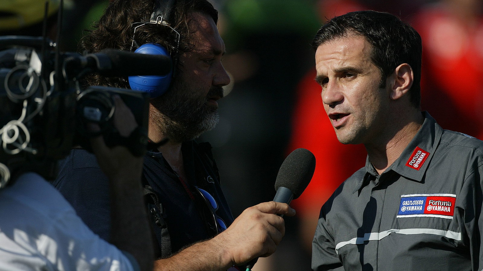 Davide Brivio - Gauloises Fortuna Yamaha team director, Rio MotoGP, 2004