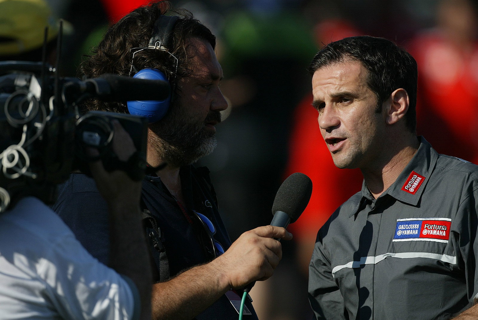 Davide Brivio - Gauloises Fortuna Yamaha team director, Rio MotoGP, 2004