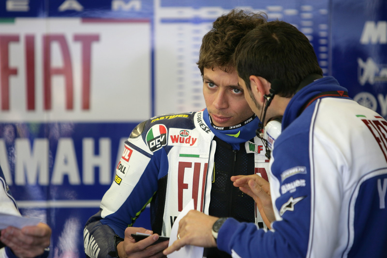 Valentino Rossi (ITA), Yamaha Factory Racing Team, Yamaha M1, 46, 2007 MotoGP World Championship,