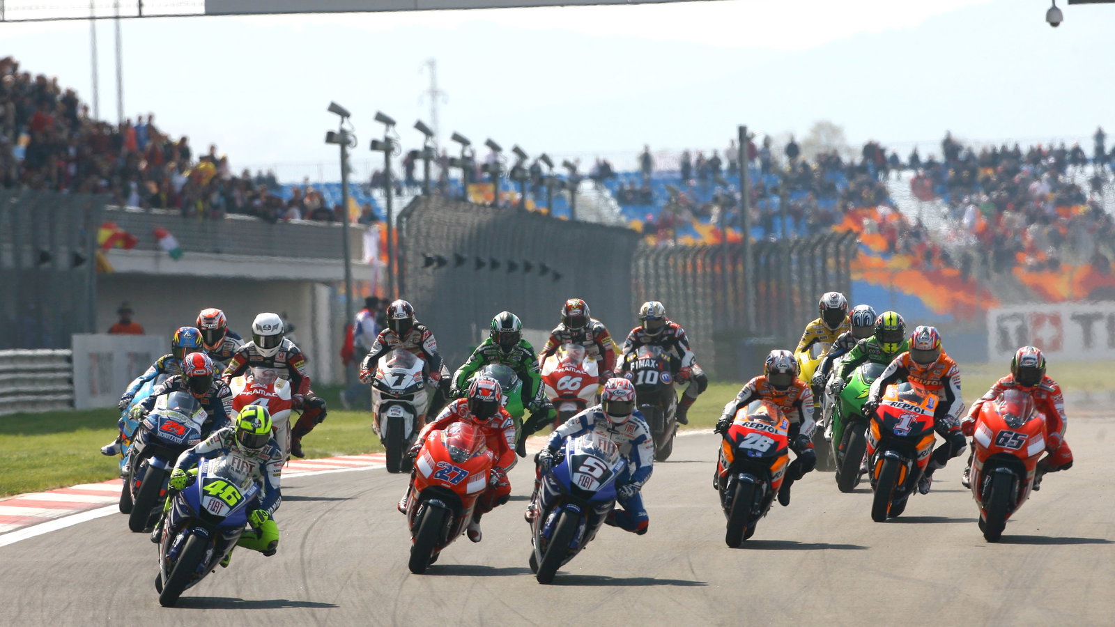 Start, Turkish MotoGP 2007