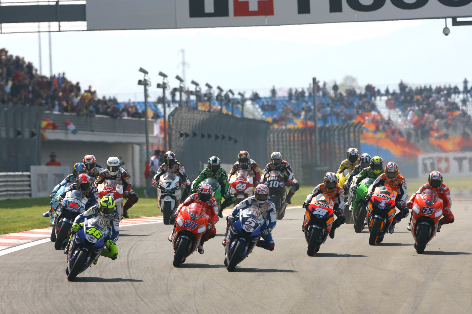 Start, Turkish MotoGP 2007
