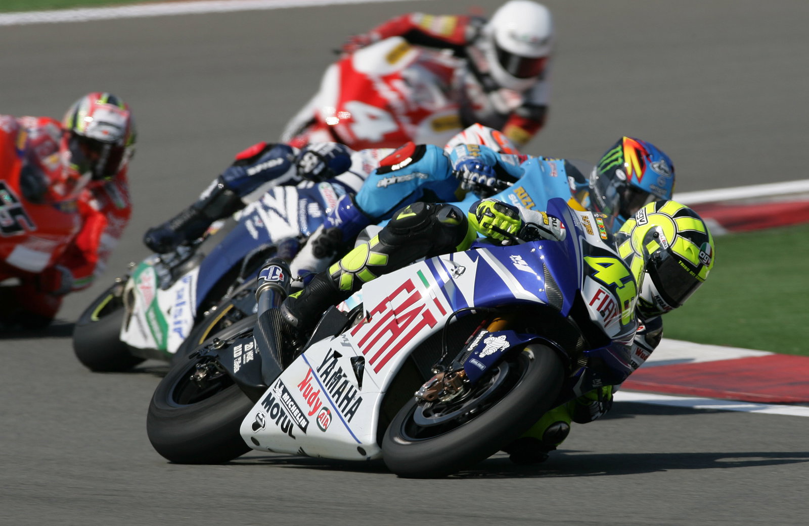 Valentino Rossi (ITA), Yamaha Factory Racing Team, Yamaha M1, 46, 2007 MotoGP World Championship,