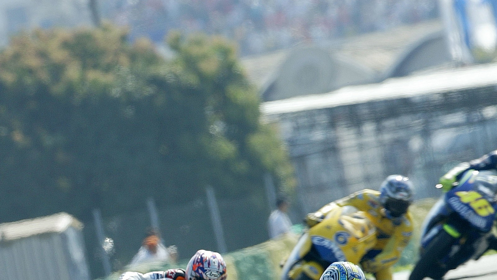 Biaggi leads Rio MotoGP, 2004