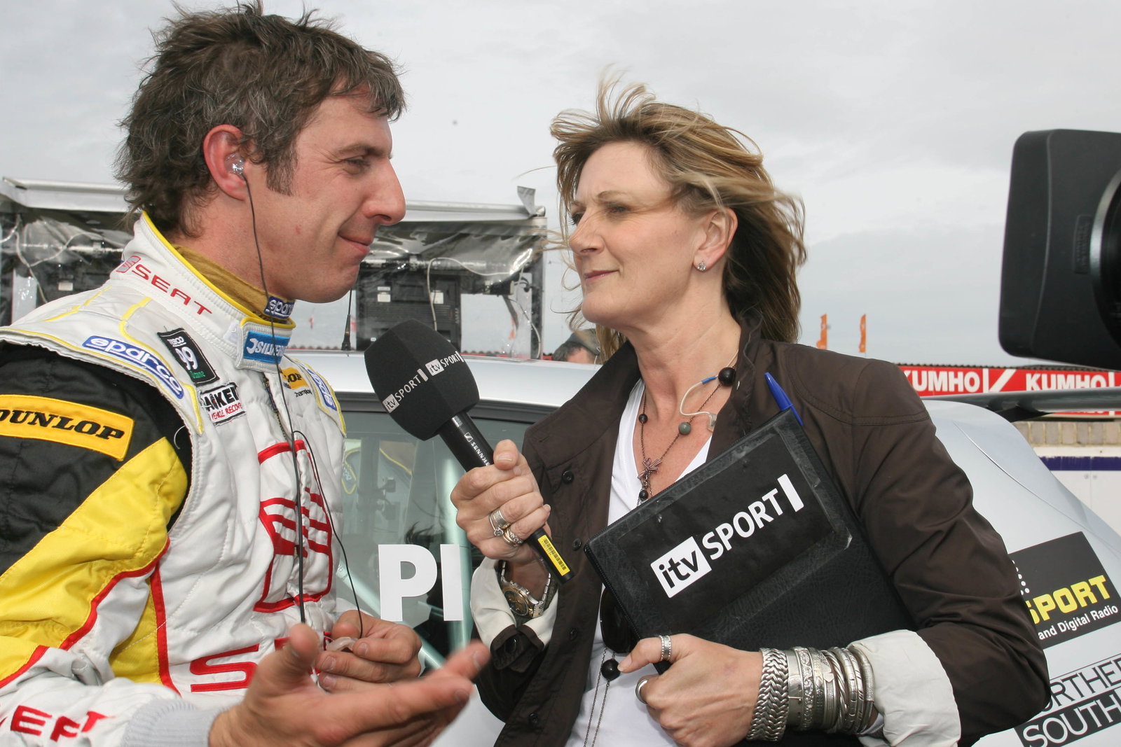 Jason Plato with Louise Goodman