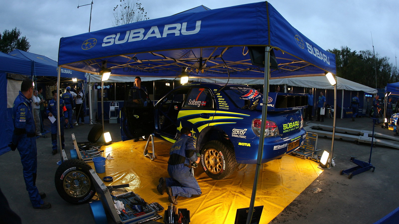 Petter Solberg (NOR) / Phil Mills (GBR), Subaru WRT Impreza WRC 2007. Rally Argentina, May 3-6 2007.