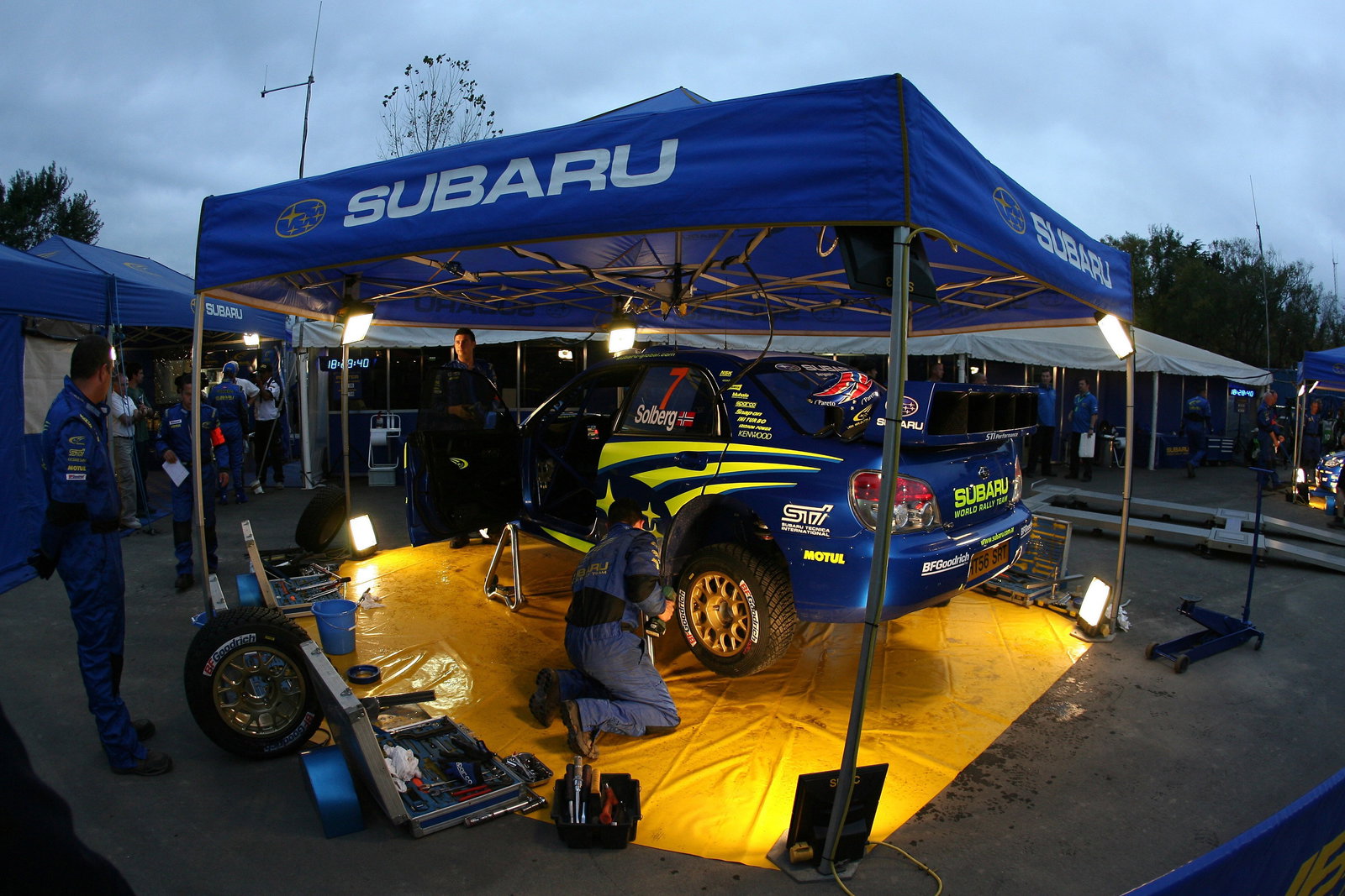 Petter Solberg (NOR) / Phil Mills (GBR), Subaru WRT Impreza WRC 2007. Rally Argentina, May 3-6 2007.
