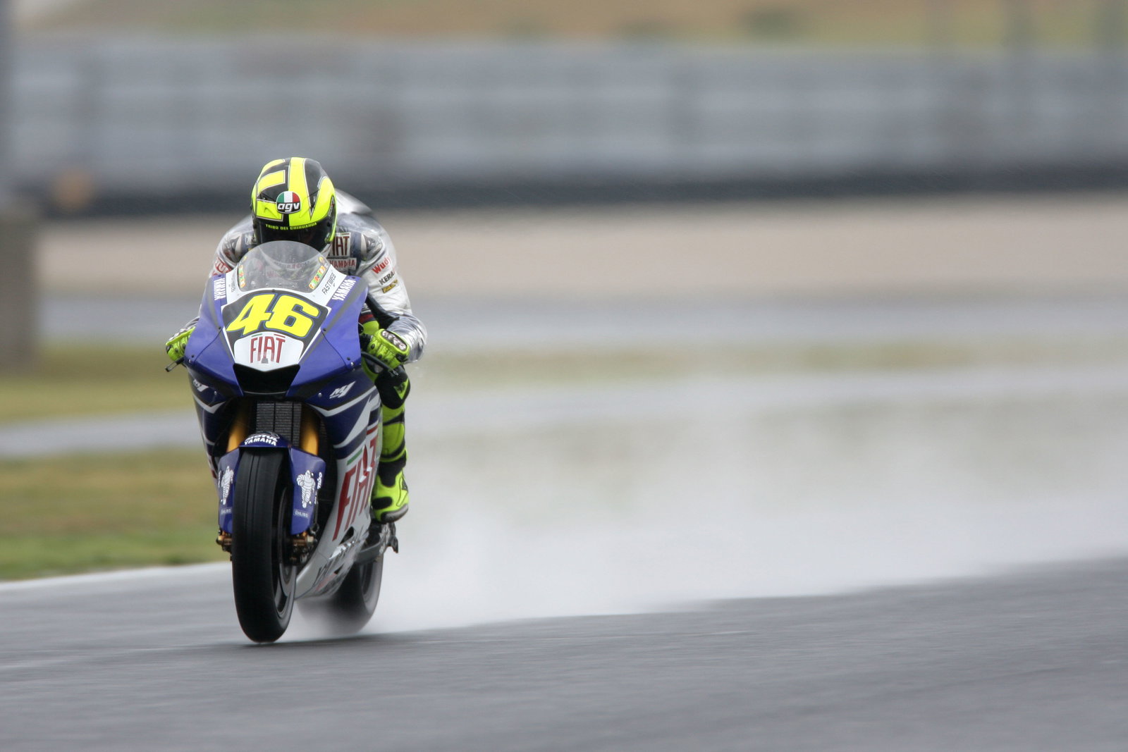 Valentino Rossi (ITA), Yamaha Factory Racing Team, Yamaha M1, 46, 2007 MotoGP World Championship,