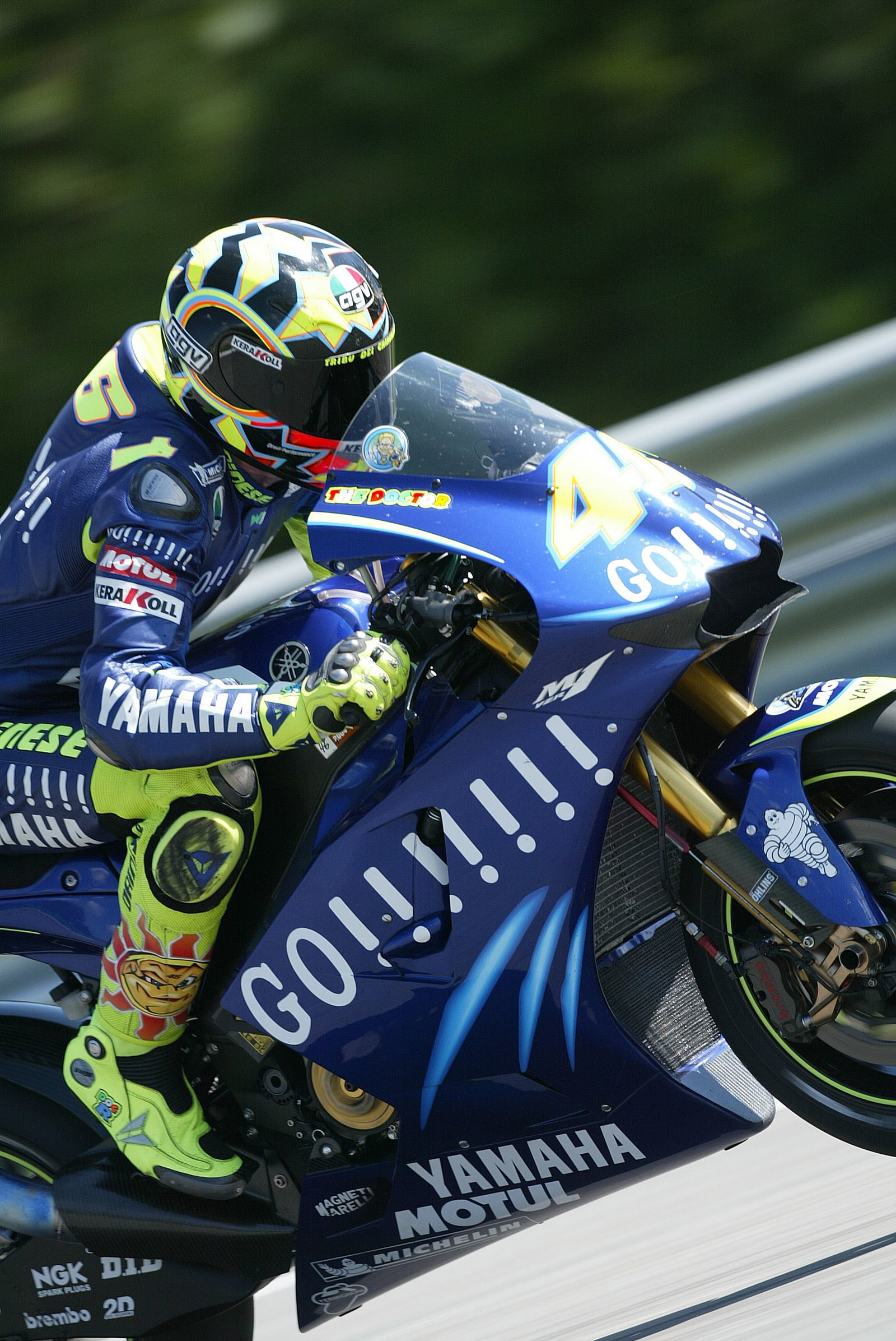 Rossi, German MotoGP, 2004