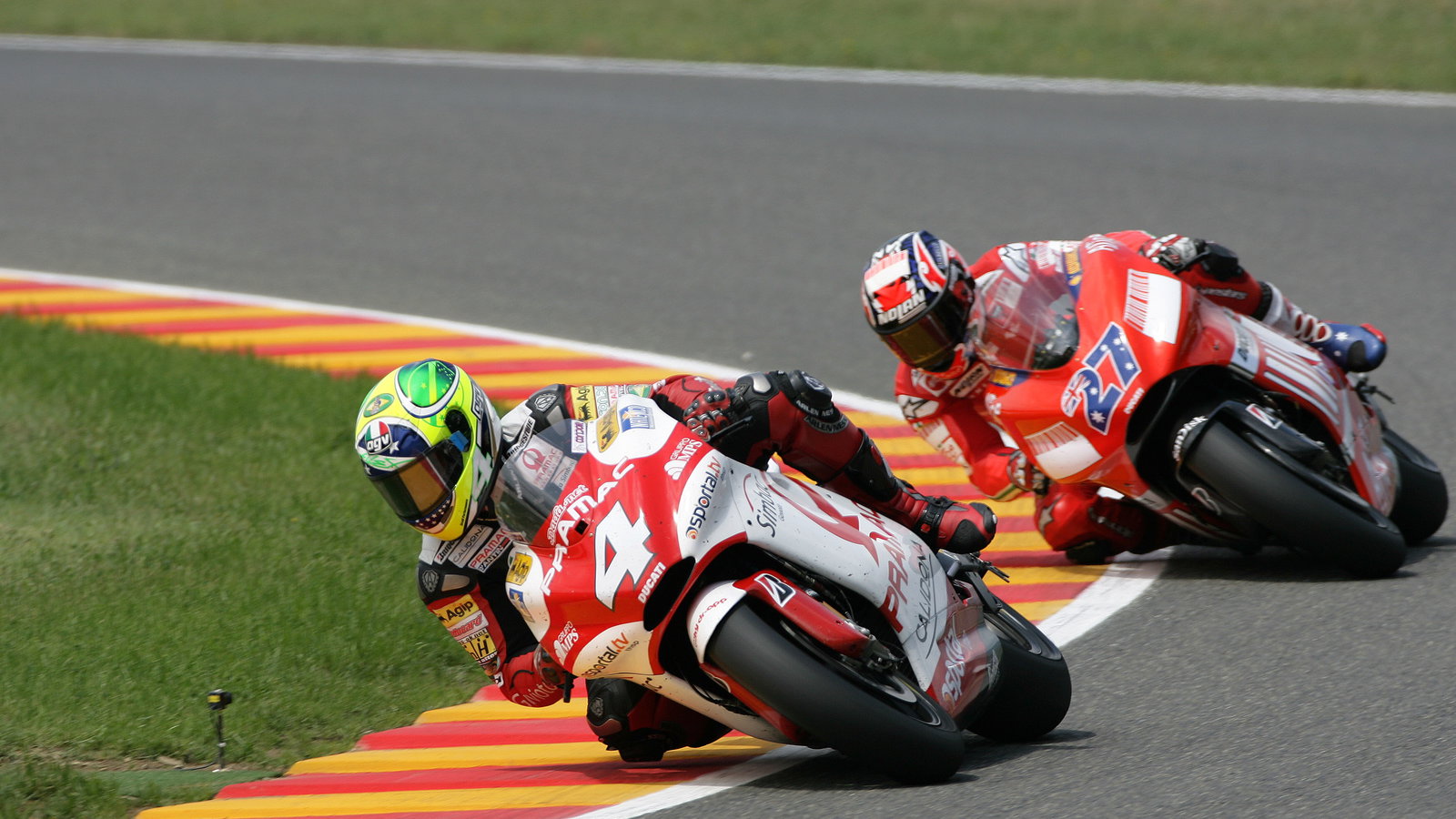 Alex Barros (BRA), Pramac D`Antin, Ducati,4 , 2007 MotoGP World Championship,