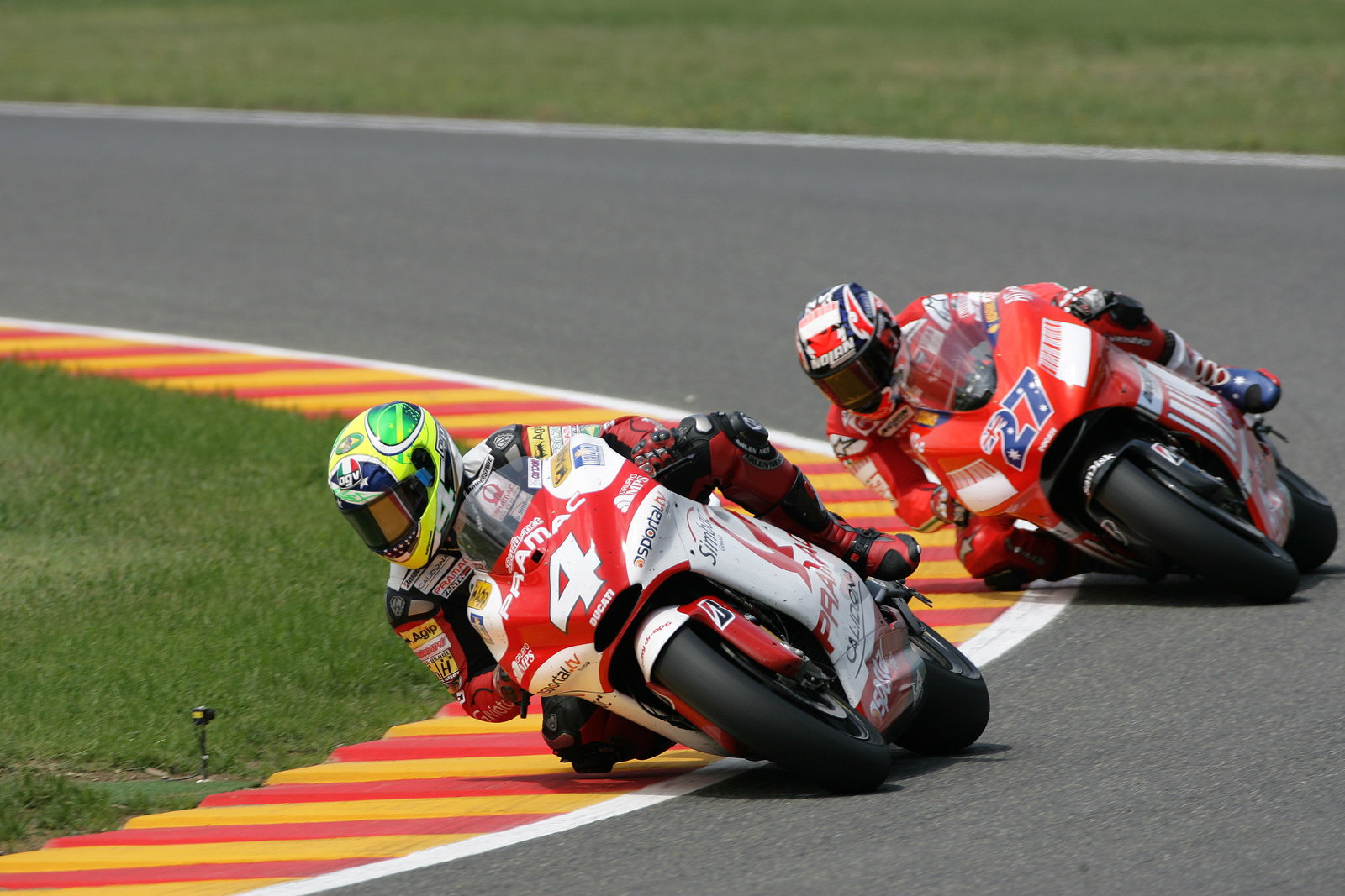 Alex Barros (BRA), Pramac D`Antin, Ducati,4 , 2007 MotoGP World Championship,