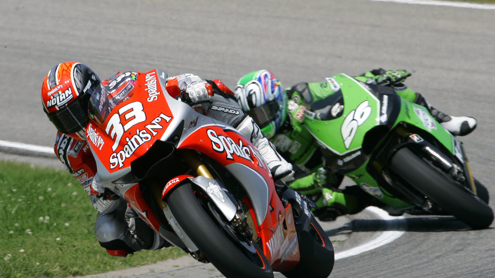 Melandri, Nakano German MotoGP Race 2004