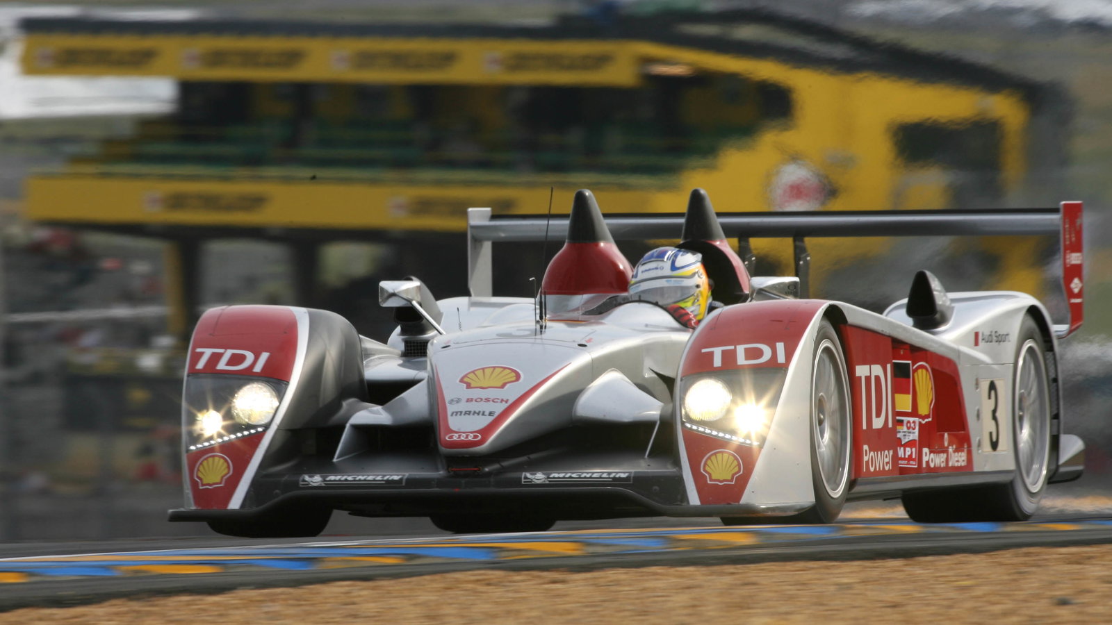 24 Heures du Mans, La Sarthe, France. 16-17th June 2007.#3 L.Luhr (D), A.Premat (FRA), M.Rockenfelle