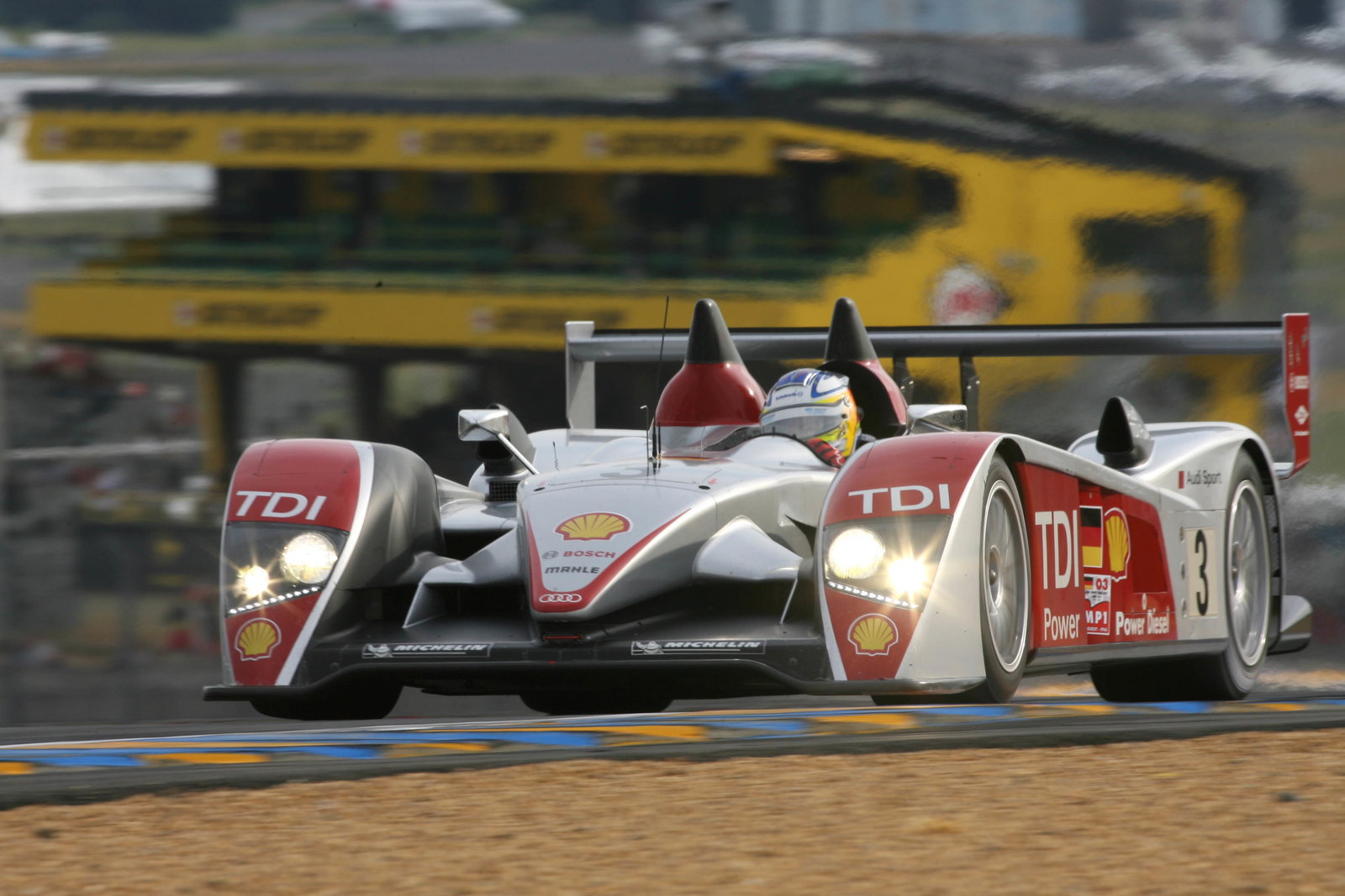 24 Heures du Mans, La Sarthe, France. 16-17th June 2007.#3 L.Luhr (D), A.Premat (FRA), M.Rockenfelle