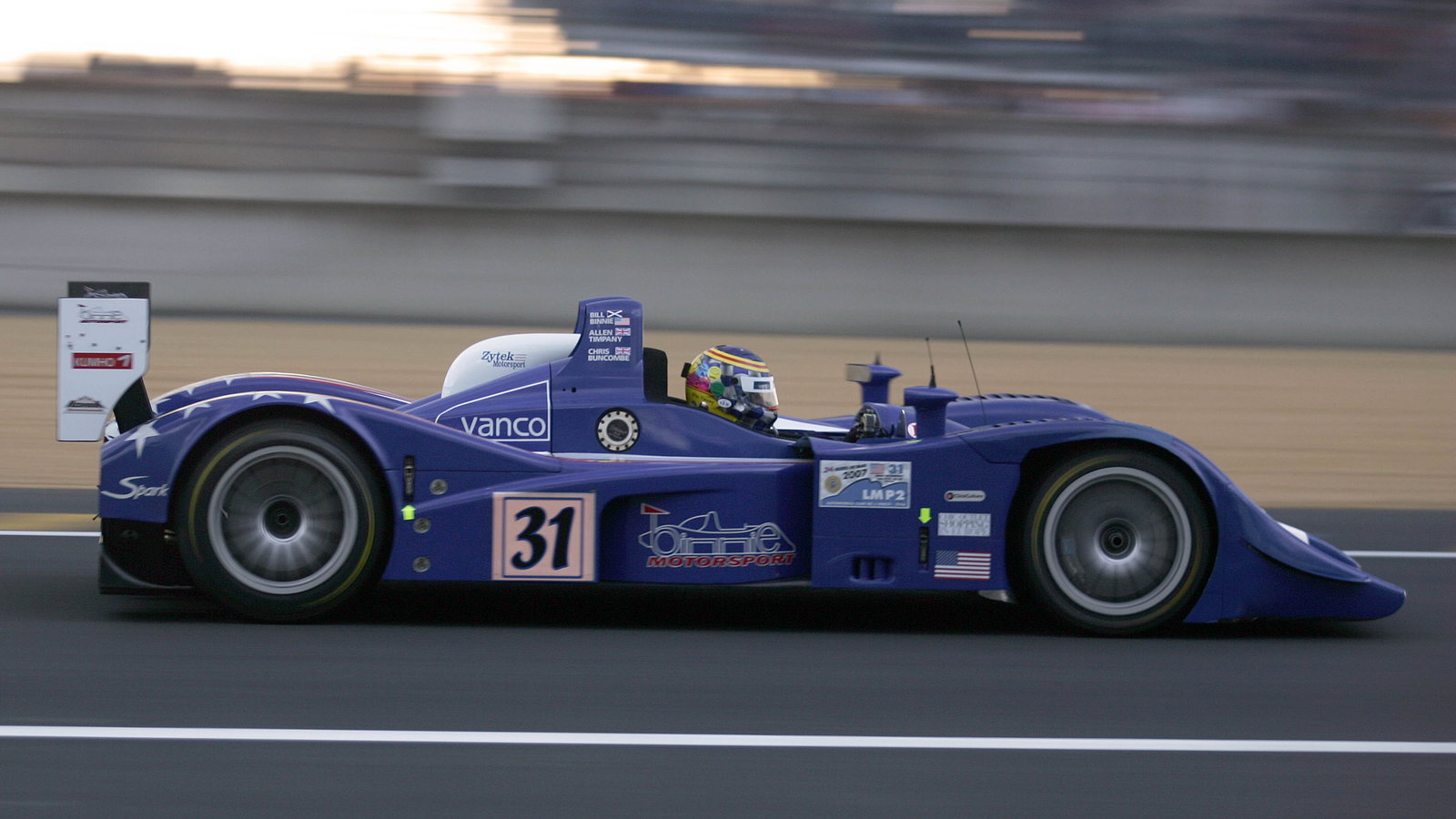 24 Heures du Mans, La Sarthe, France. 16-17th June 2007.#31 B.Binnie (USA), A.Timpany (USA), C. Bunc