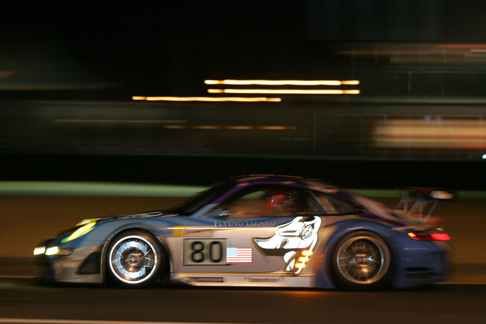 Johannes van Overbeek (USA), Seth Neiman (USA), Jorg Bergmeister (D) - Flying Lizard Motorsports Por