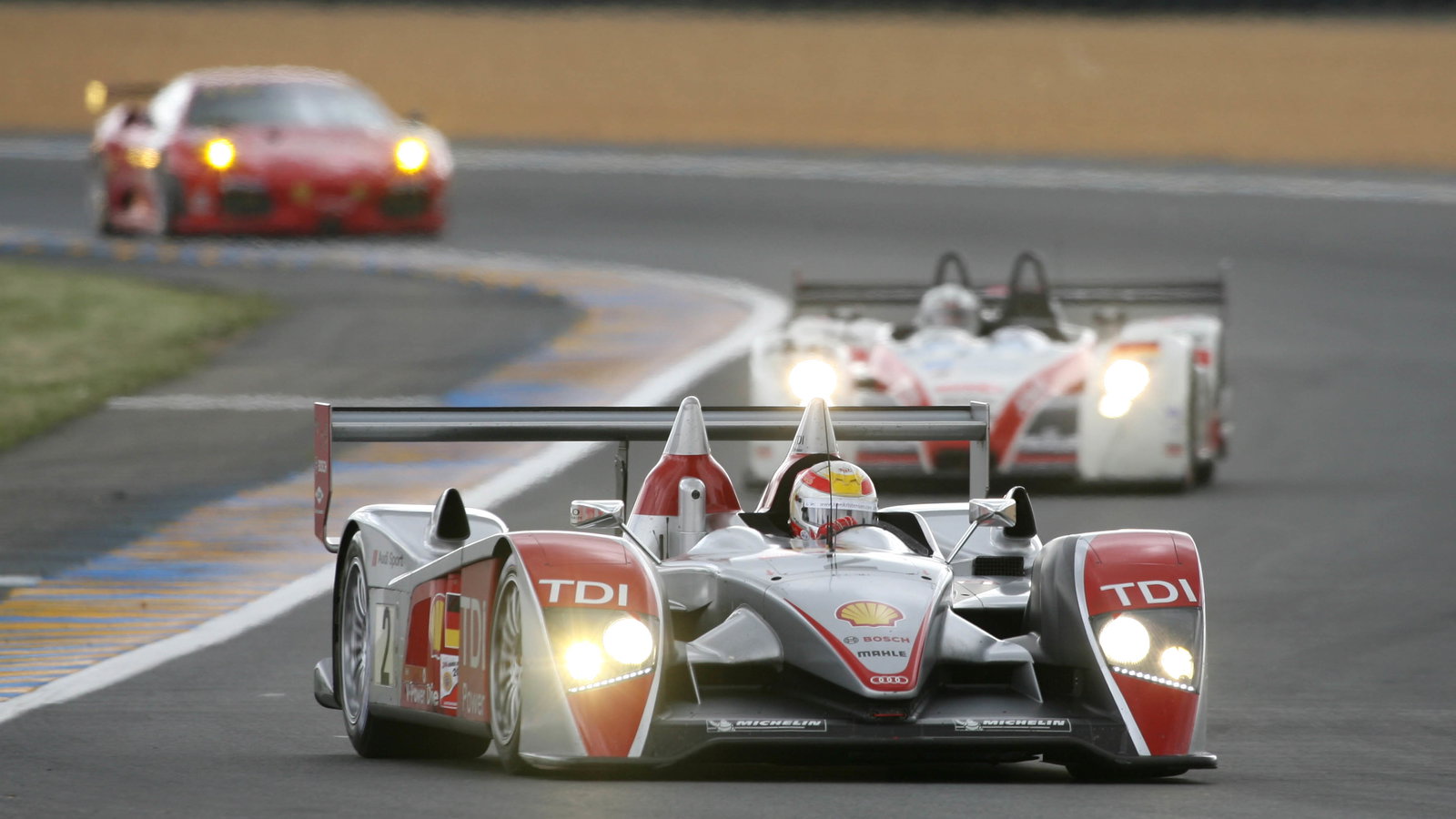 24 Heures du Mans, La Sarthe, France. 16-17th June 2007.#2 A.McNish (GB), T.Kristensen (DK), R.Capel
