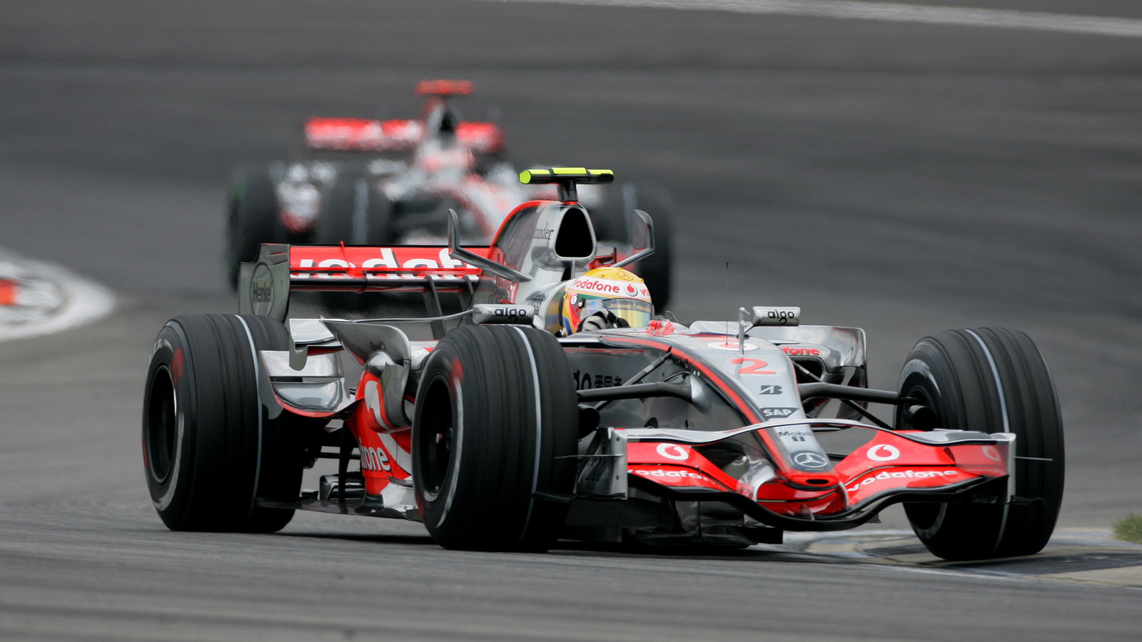 Lewis Hamilton (GBR) McLaren MP4/22, Indianapolis F1, USA, 2007