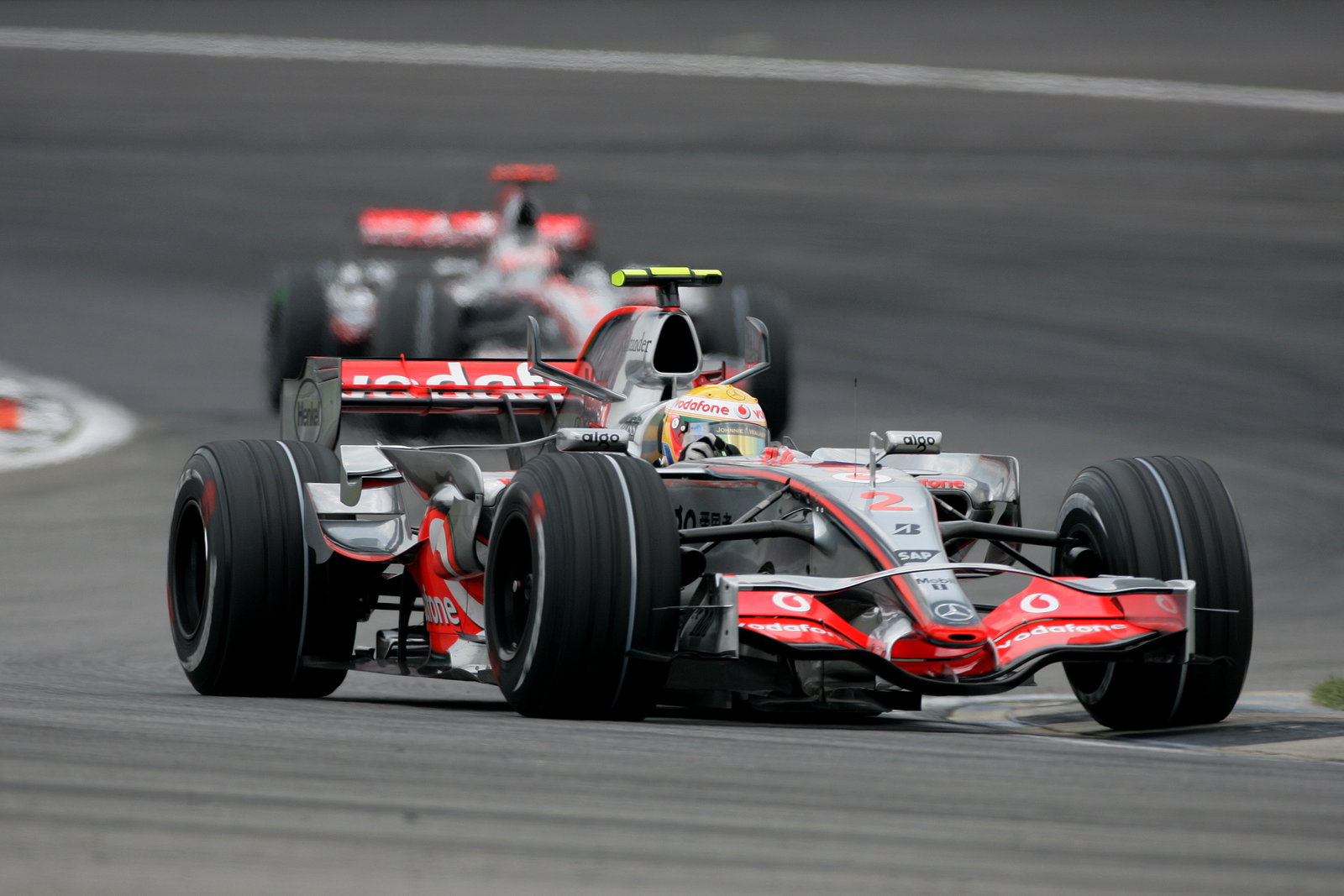 Lewis Hamilton (GBR) McLaren MP4/22, Indianapolis F1, USA, 2007