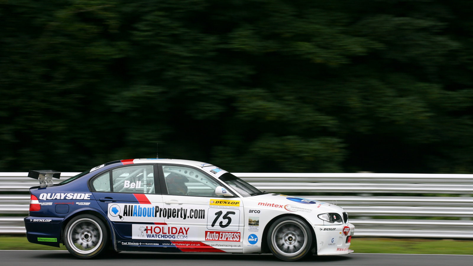 Martyn Bell (GBR), Team Allaboutproperty.com, BMW 320i E46