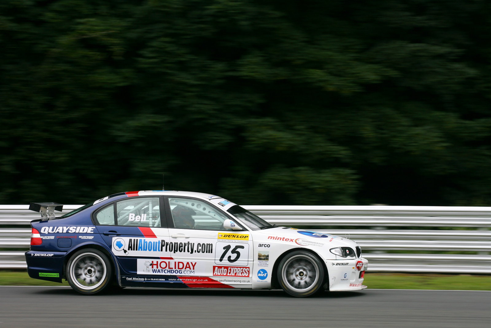 Martyn Bell (GBR), Team Allaboutproperty.com, BMW 320i E46