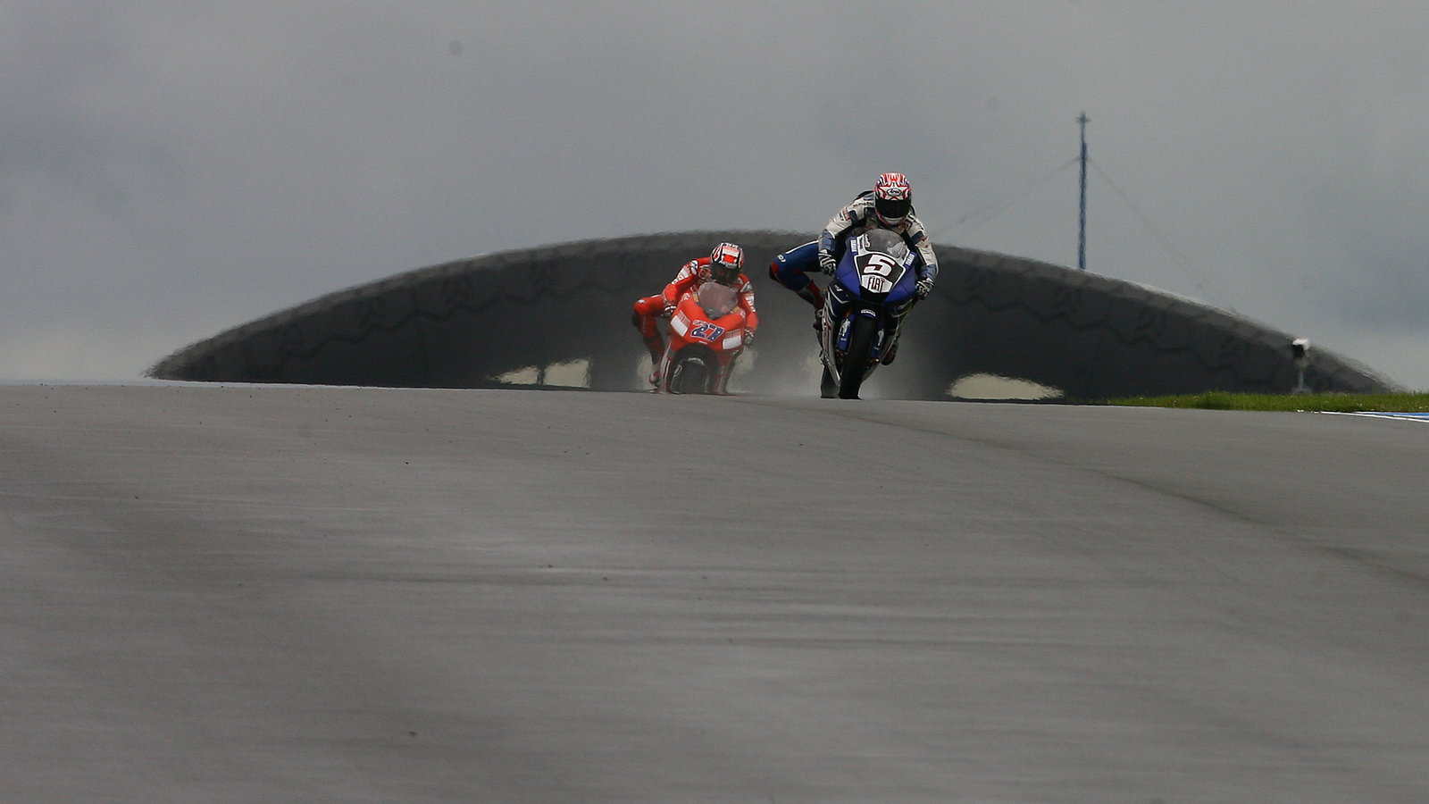 Edwards, Stoner, British MotoGP 2007