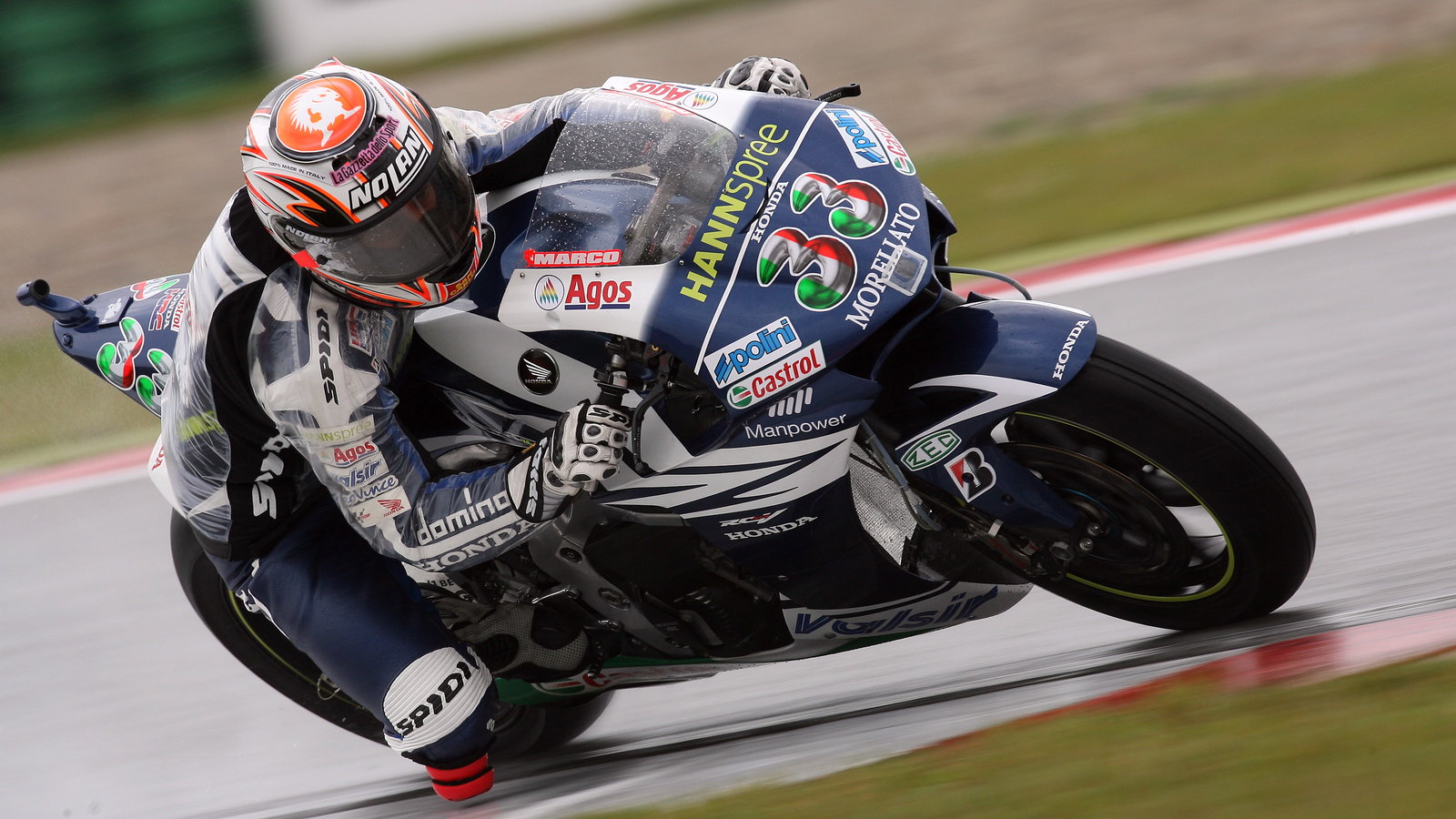Marco Melandri (ITA), Honda Gresini, Honda RC212V, 33, 2007 MotoGP World Championship,
Round 9, As