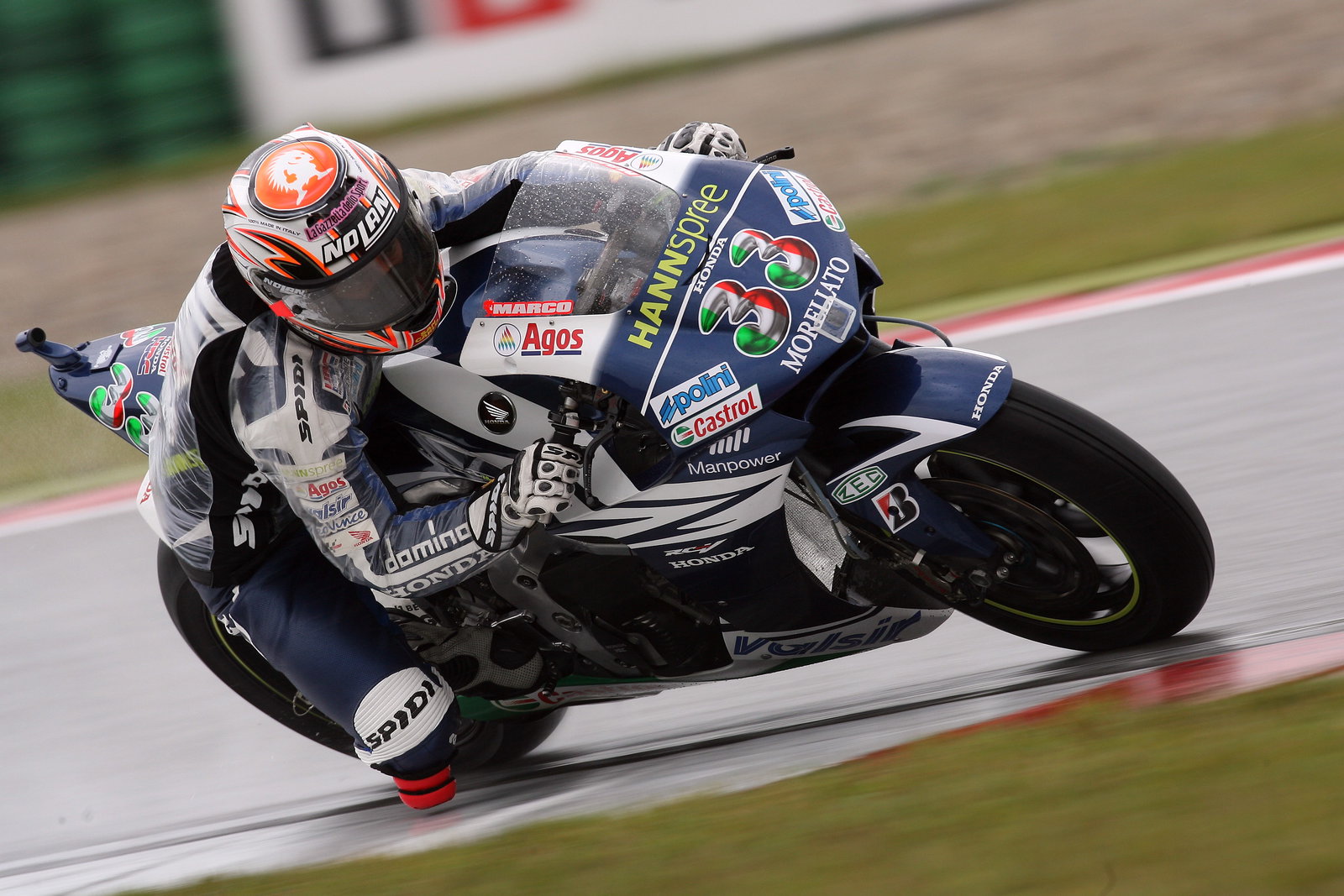 Marco Melandri (ITA), Honda Gresini, Honda RC212V, 33, 2007 MotoGP World Championship,
Round 9, As