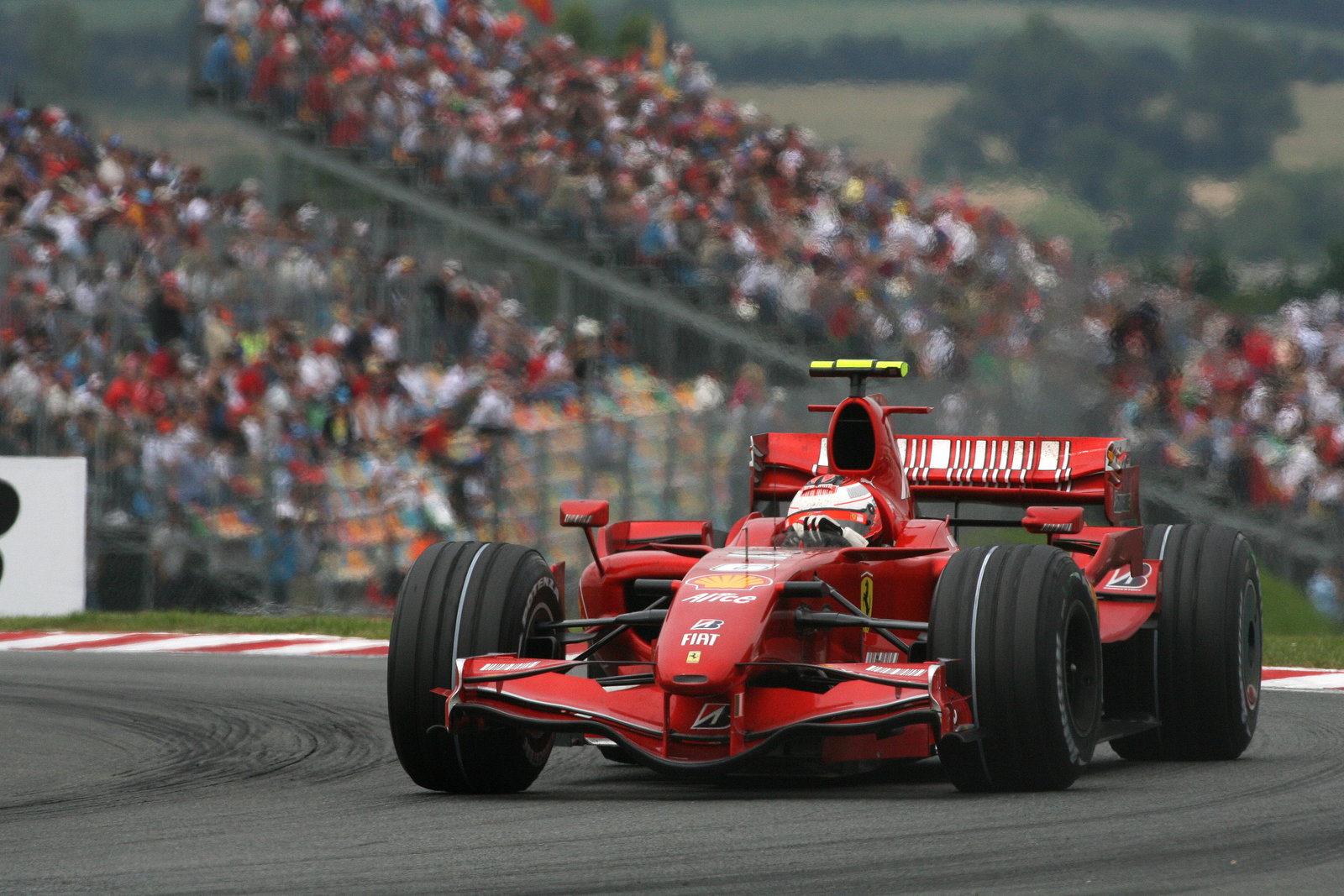 Kimi Raikkonen (FIN) Ferrari F2007, France F1, Magny Cours, 29th June-1st July, 2007