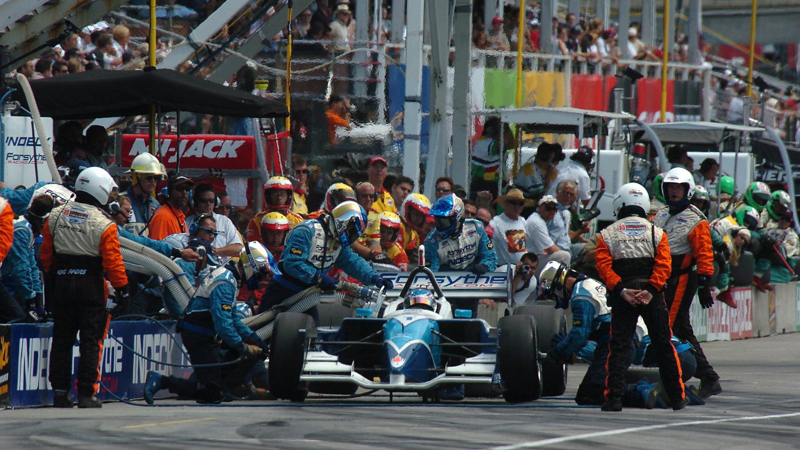 Paul Tracy had to make an unplanned extra pitstop in Vancouver but still came away with the victory