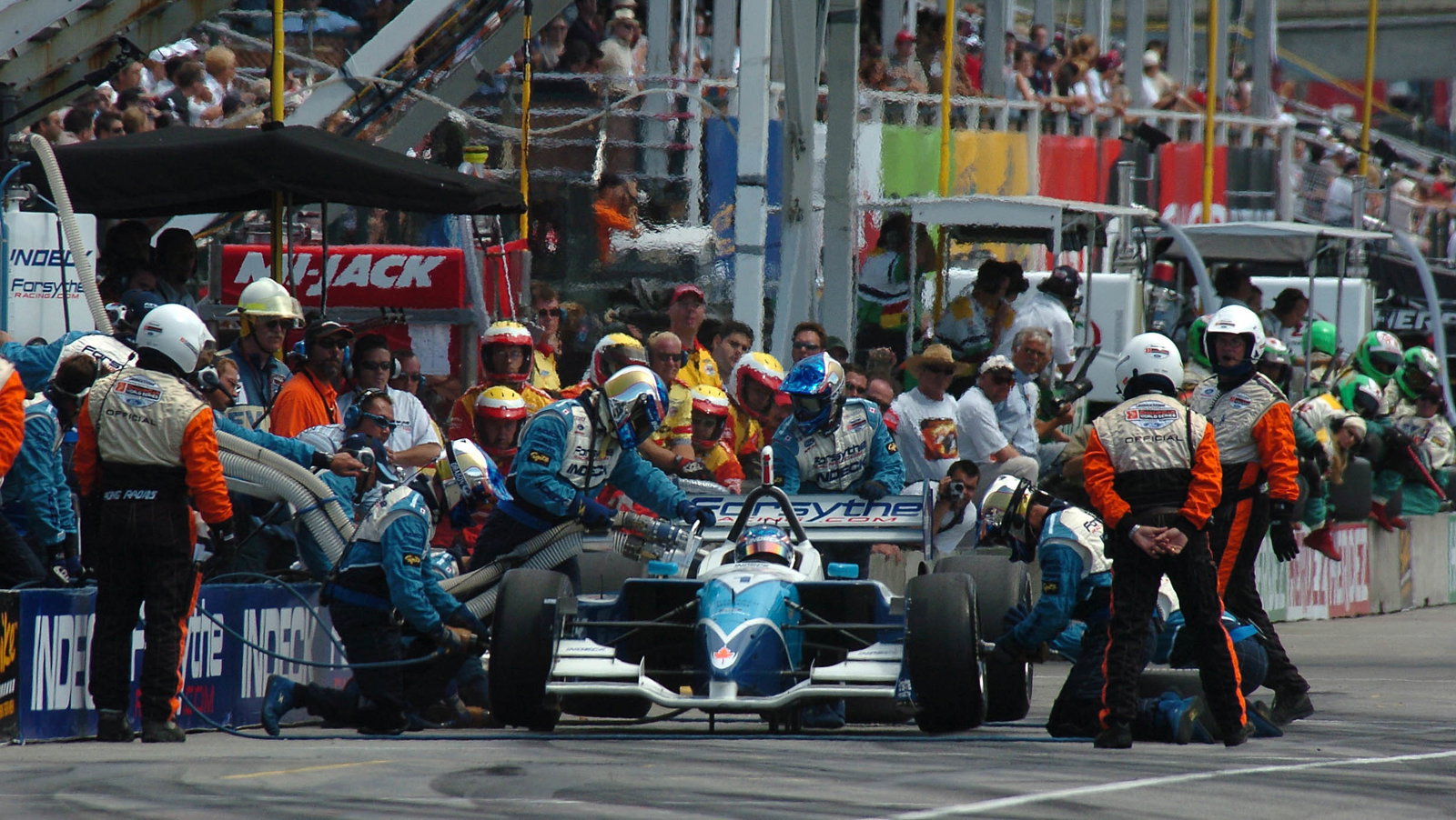Paul Tracy had to make an unplanned extra pitstop in Vancouver but still came away with the victory