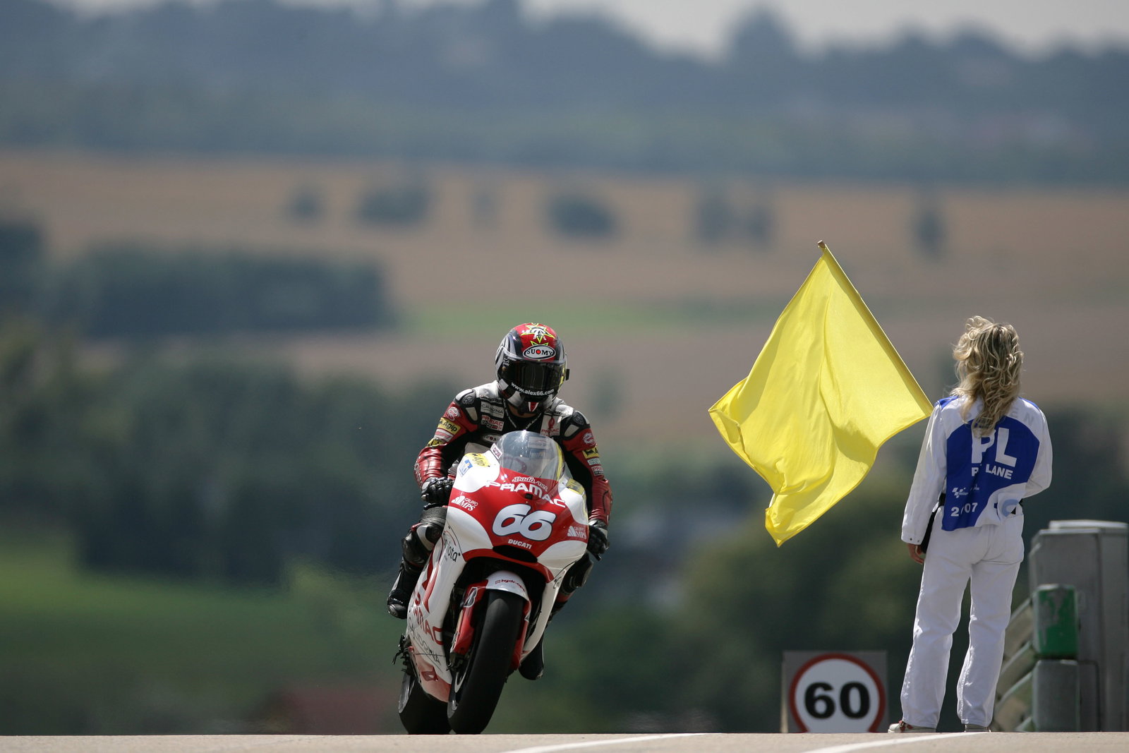 Alex Hofmann (D), Pramac D`Antin, Ducati, 66, 2007 MotoGP World Championship,