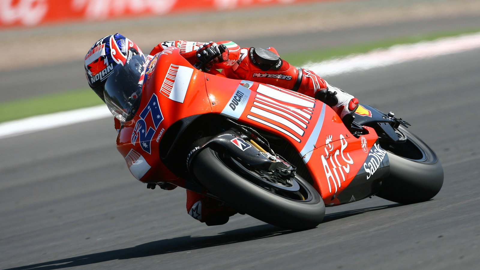 Stoner, German MotoGP 2007