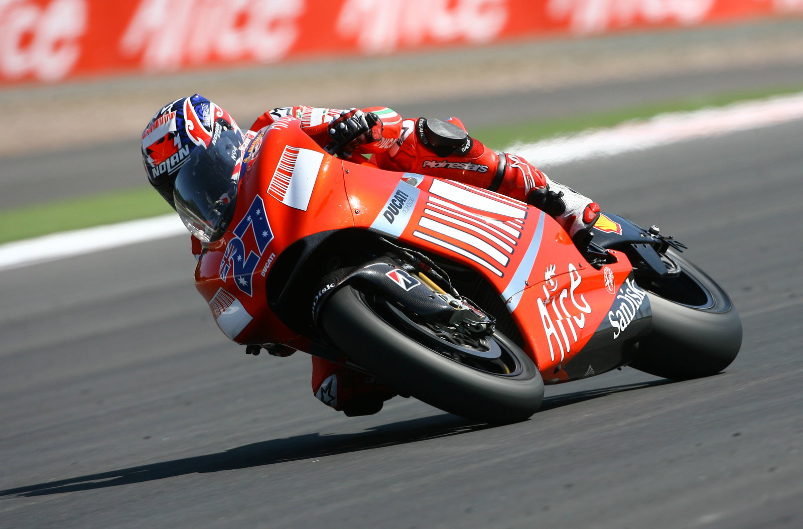 Stoner, German MotoGP 2007