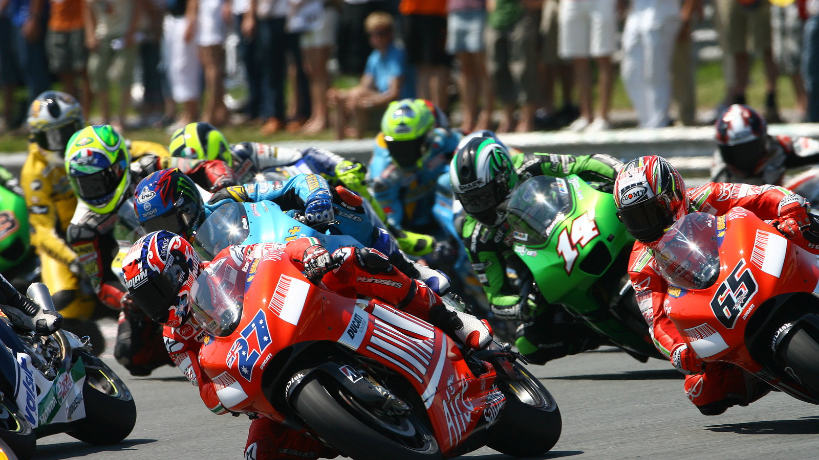 Stoner, German MotoGP Race 2007