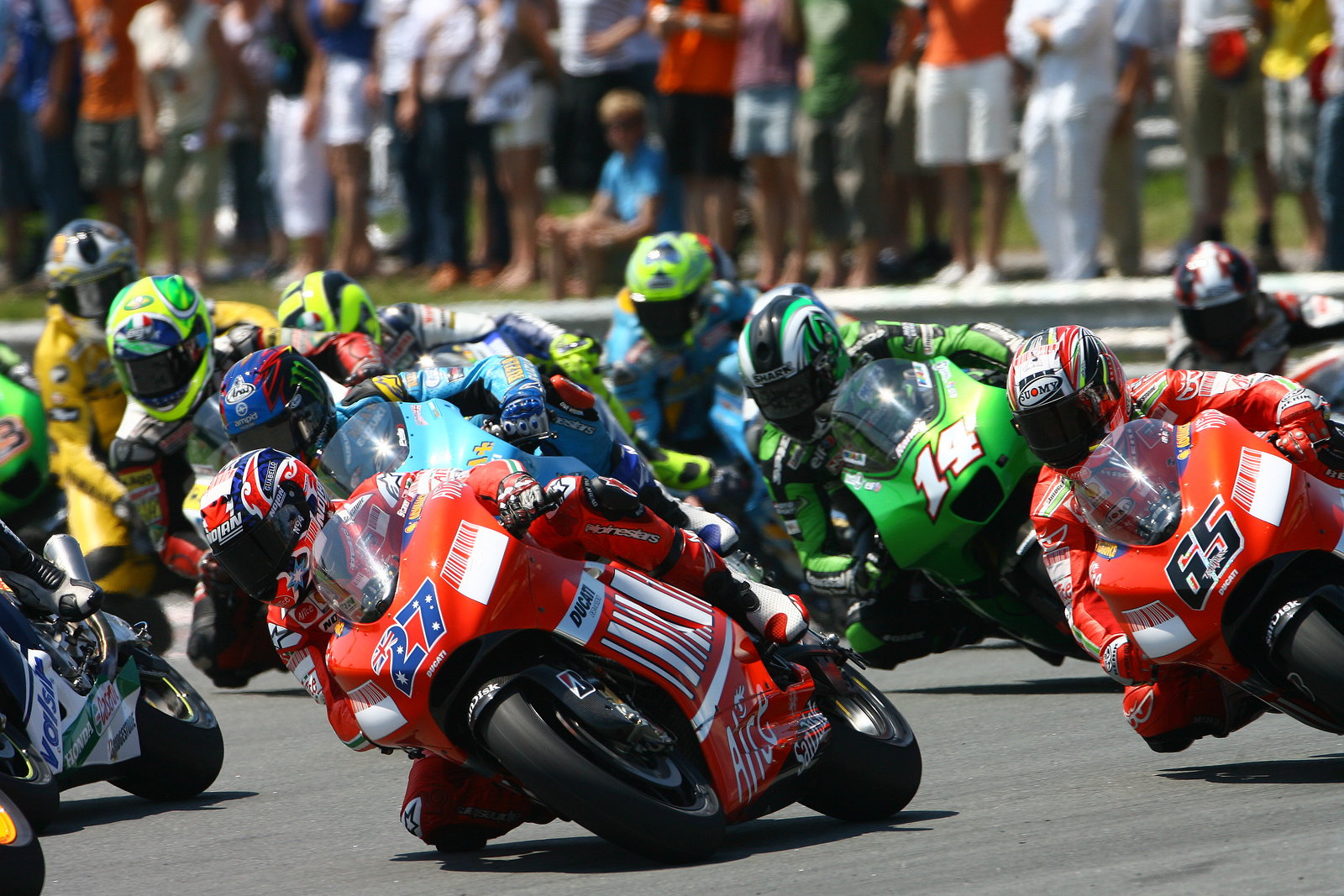 Stoner, German MotoGP Race 2007