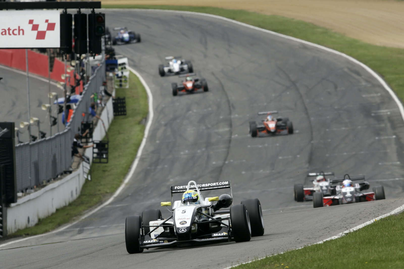 Sebastian Hohenthal (SWE) - Fortec Motorsport Dallara Mercedes