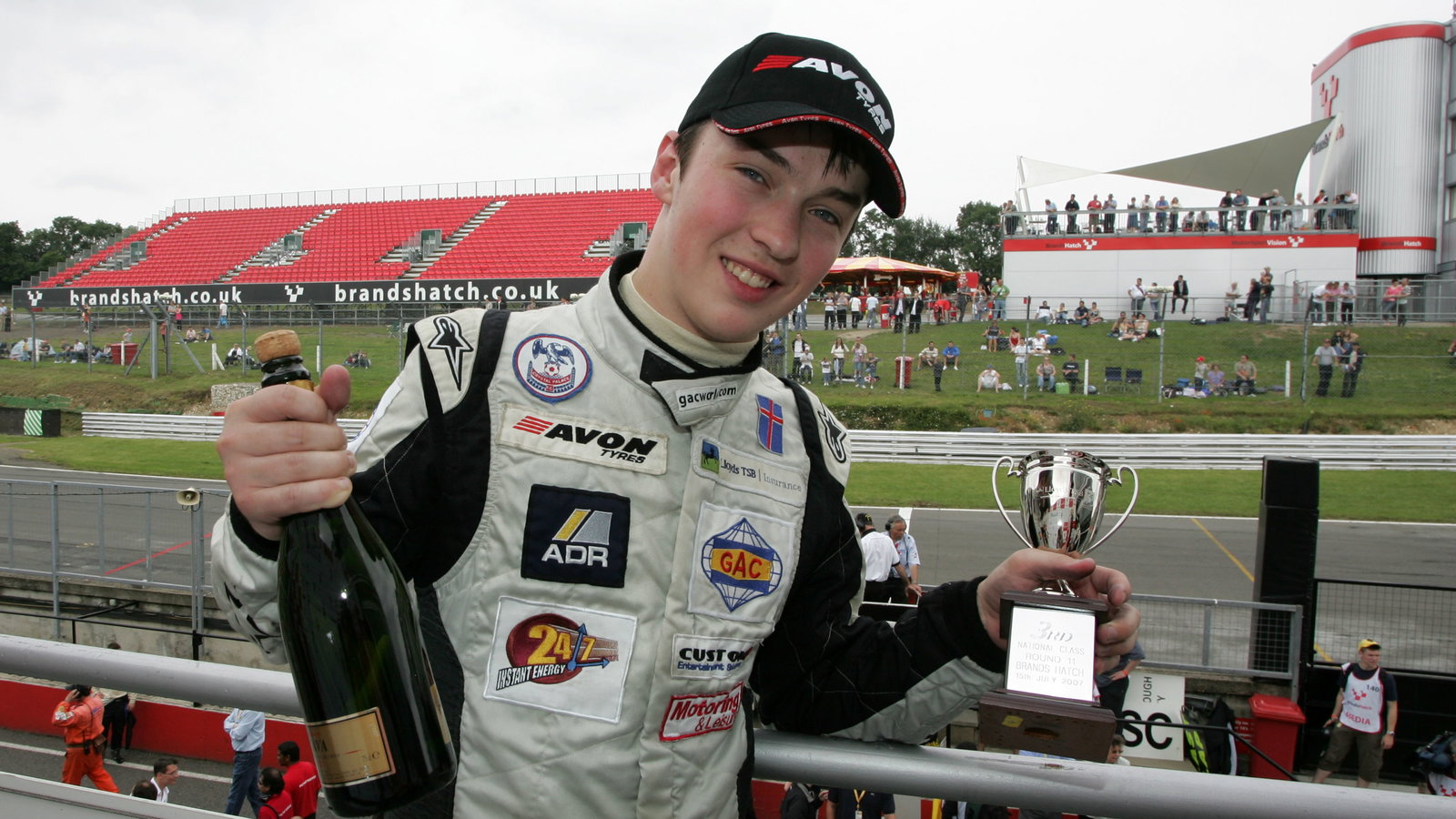 Viktor Jensen (ISL) - Alan Docking Racing Dallara Mugen Honda