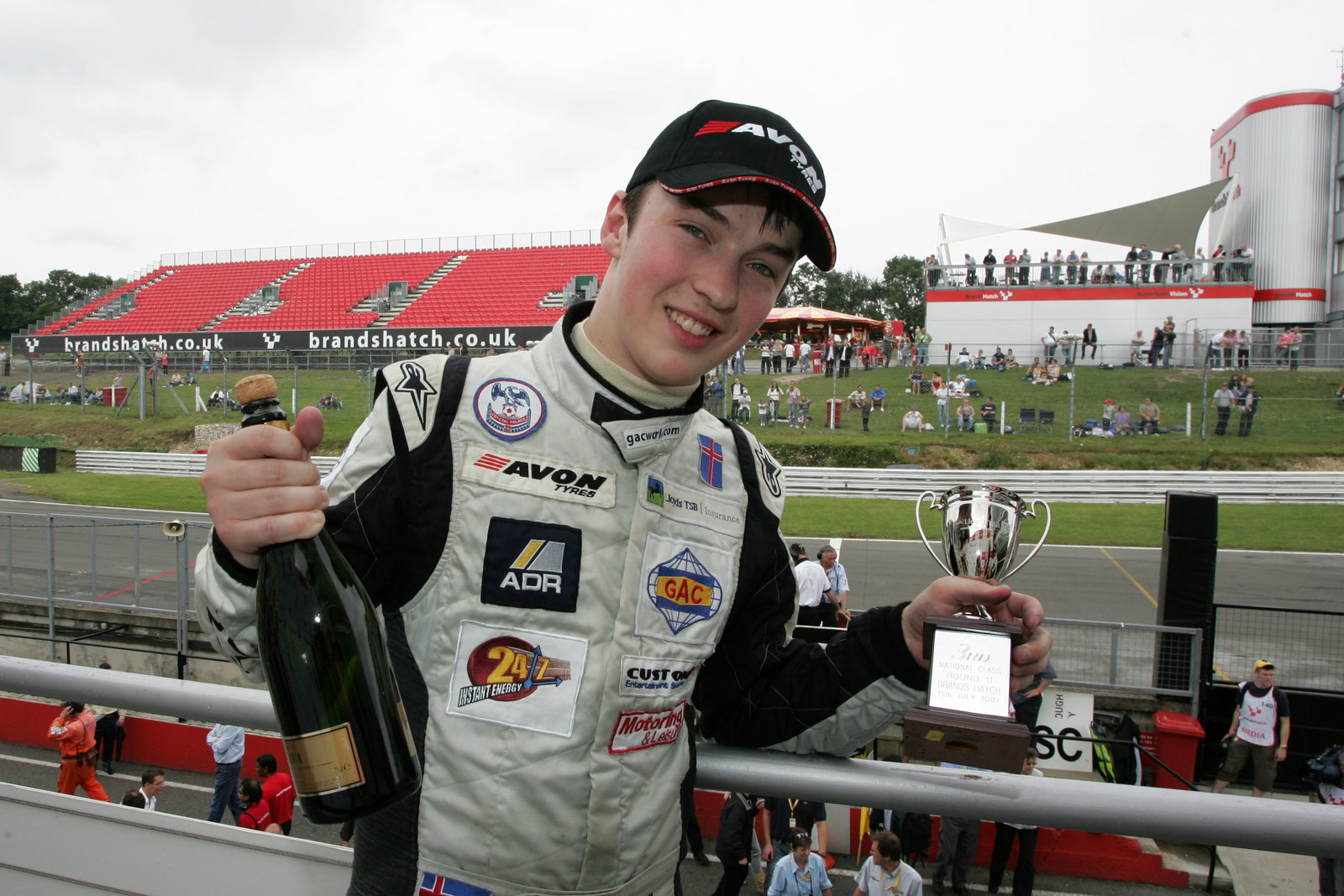 Viktor Jensen (ISL) - Alan Docking Racing Dallara Mugen Honda