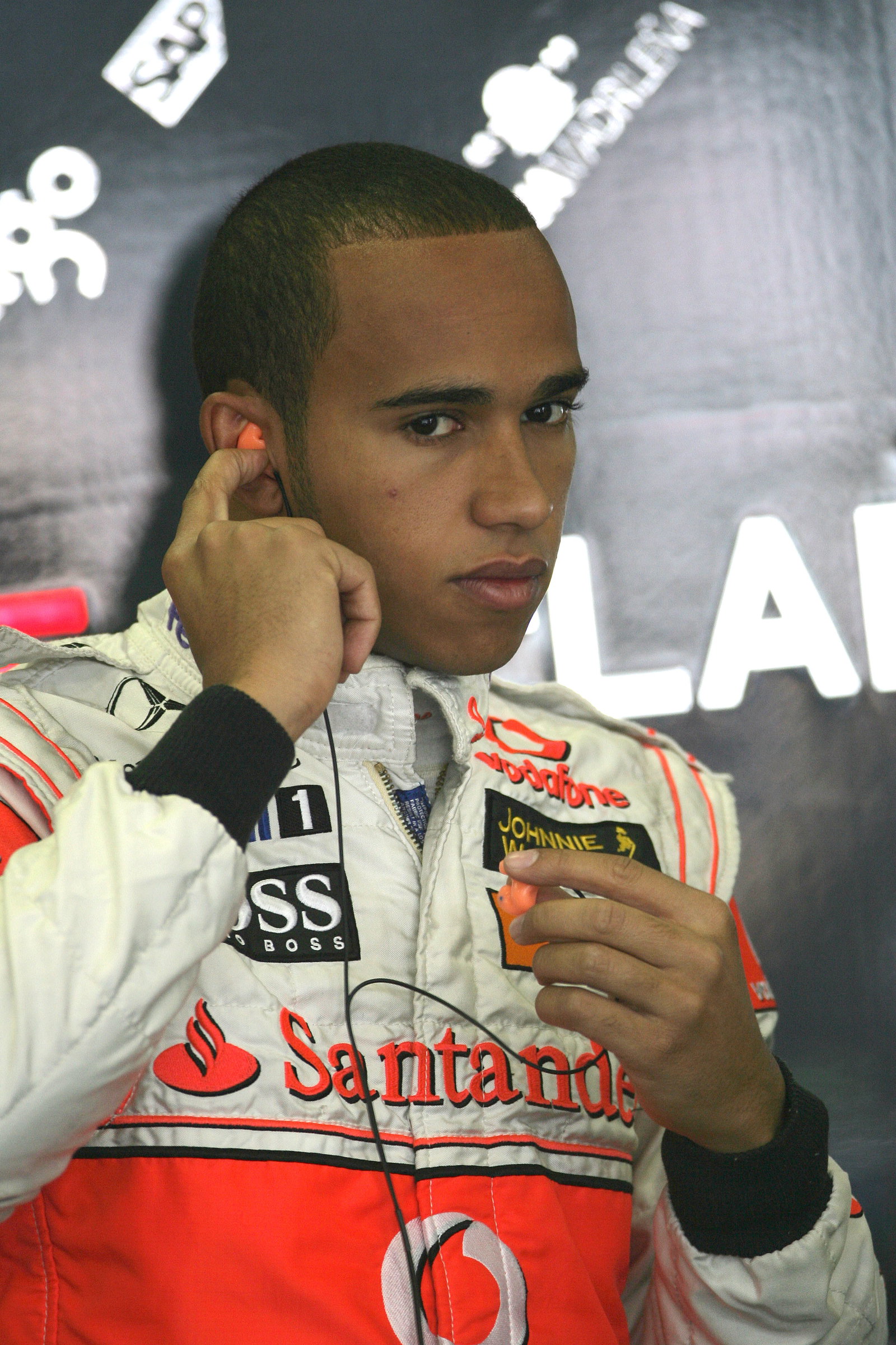 Lewis Hamilton (GBR) McLaren MP4/22, European F1 Grand Prix, Nurburgring, 20th-22nd, July, 2007