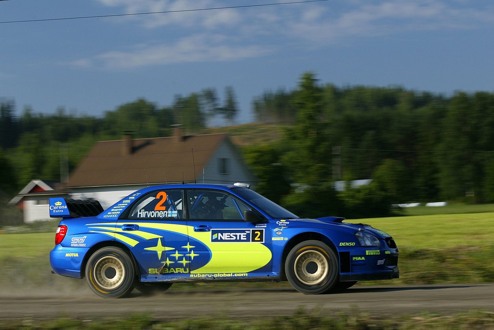 Mikko Hirvonen / Jarmo Lehtinen - Subaru Impreza WRC04