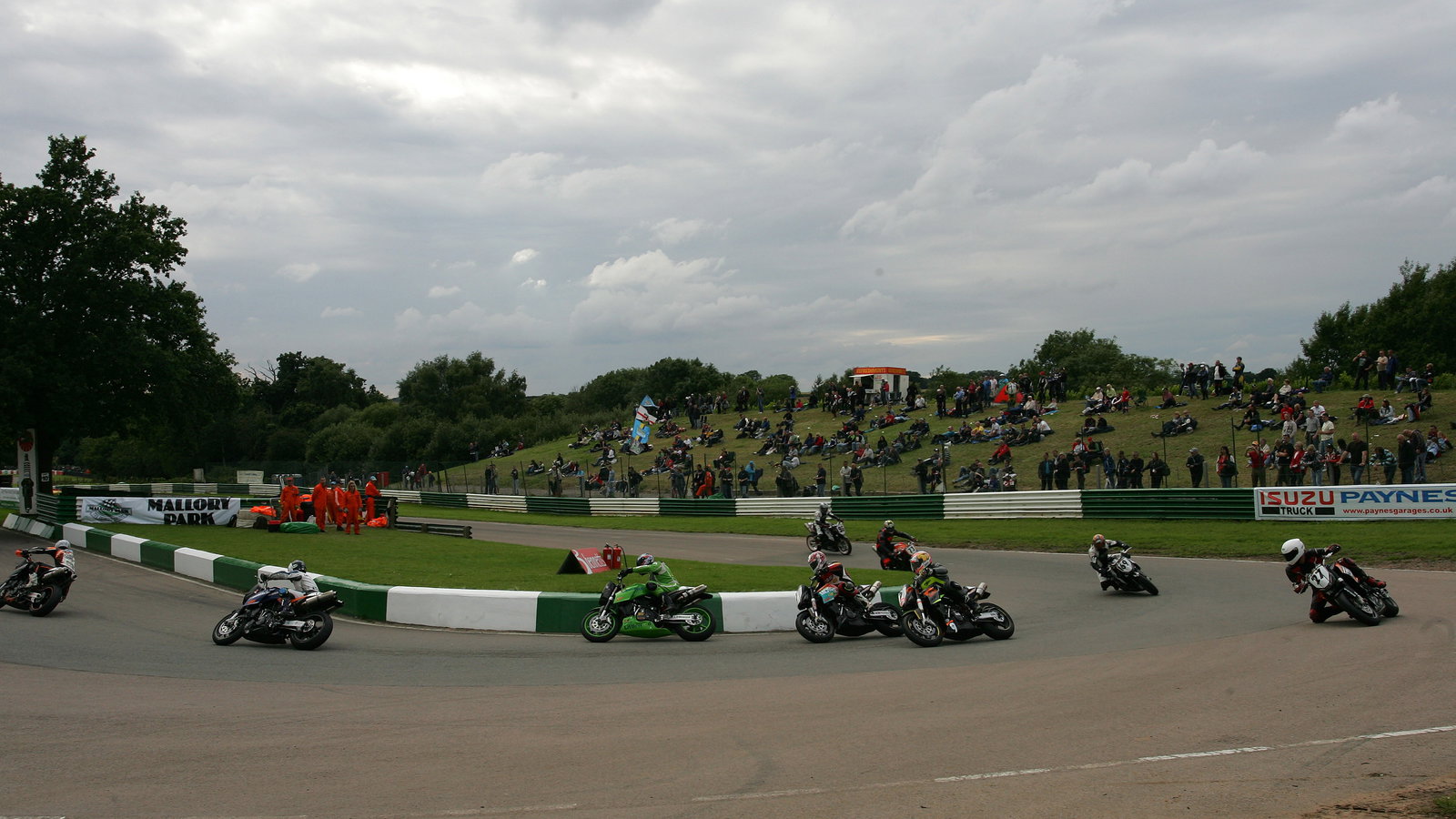 2007 British Superbike Championship, Round 9, Mallory Park, UK, 22nd July 2007; KTM Race Start