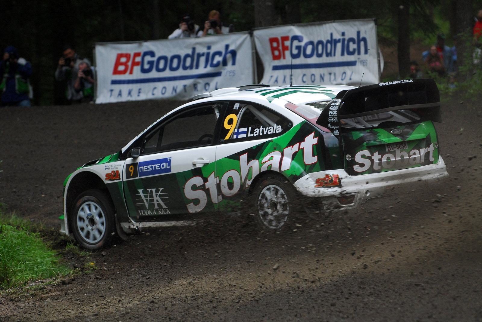 Jari-Matti Latvala (FIN) / Miikka Anttila (FIN), Stobart Ford Focus WRC 06. Rally Finland, 2nd-5th A