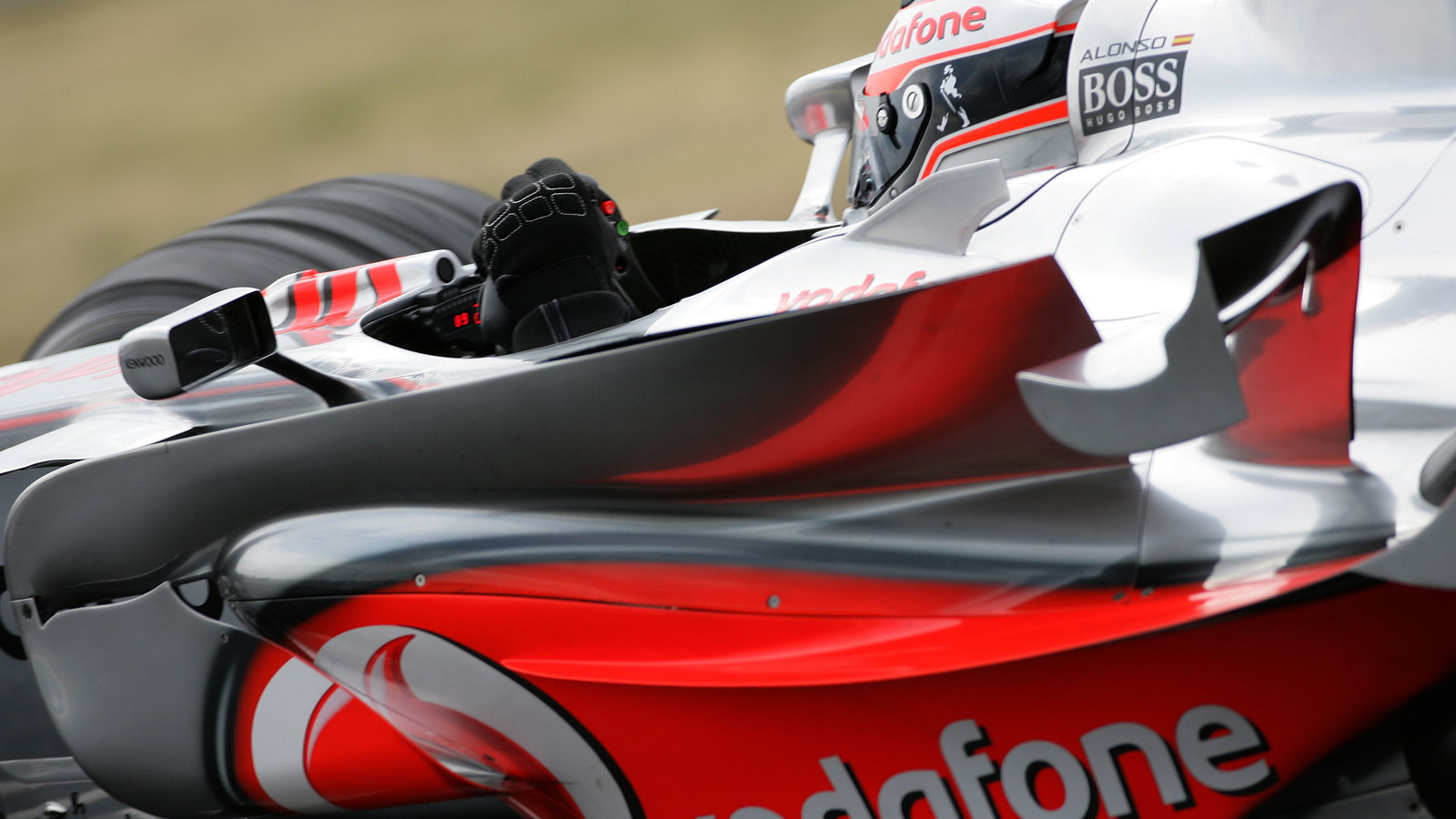 Fernando Alonso (ESP) McLaren MP4/22, Hungarian F1, Hungaroring, 3rd-5th, August, 2007