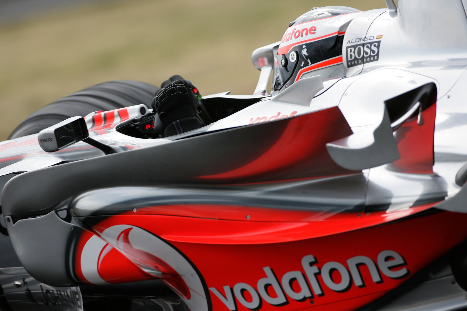 Fernando Alonso (ESP) McLaren MP4/22, Hungarian F1, Hungaroring, 3rd-5th, August, 2007