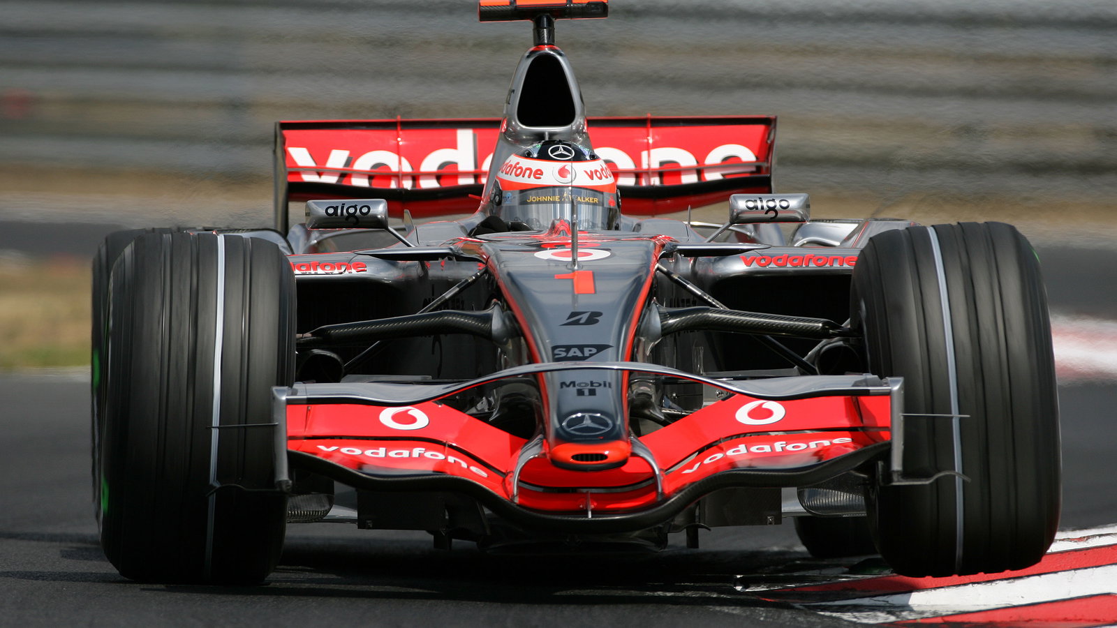 Fernando Alonso (ESP) McLaren MP4/22, Hungarian F1, Hungaroring, 3rd-5th, August, 2007