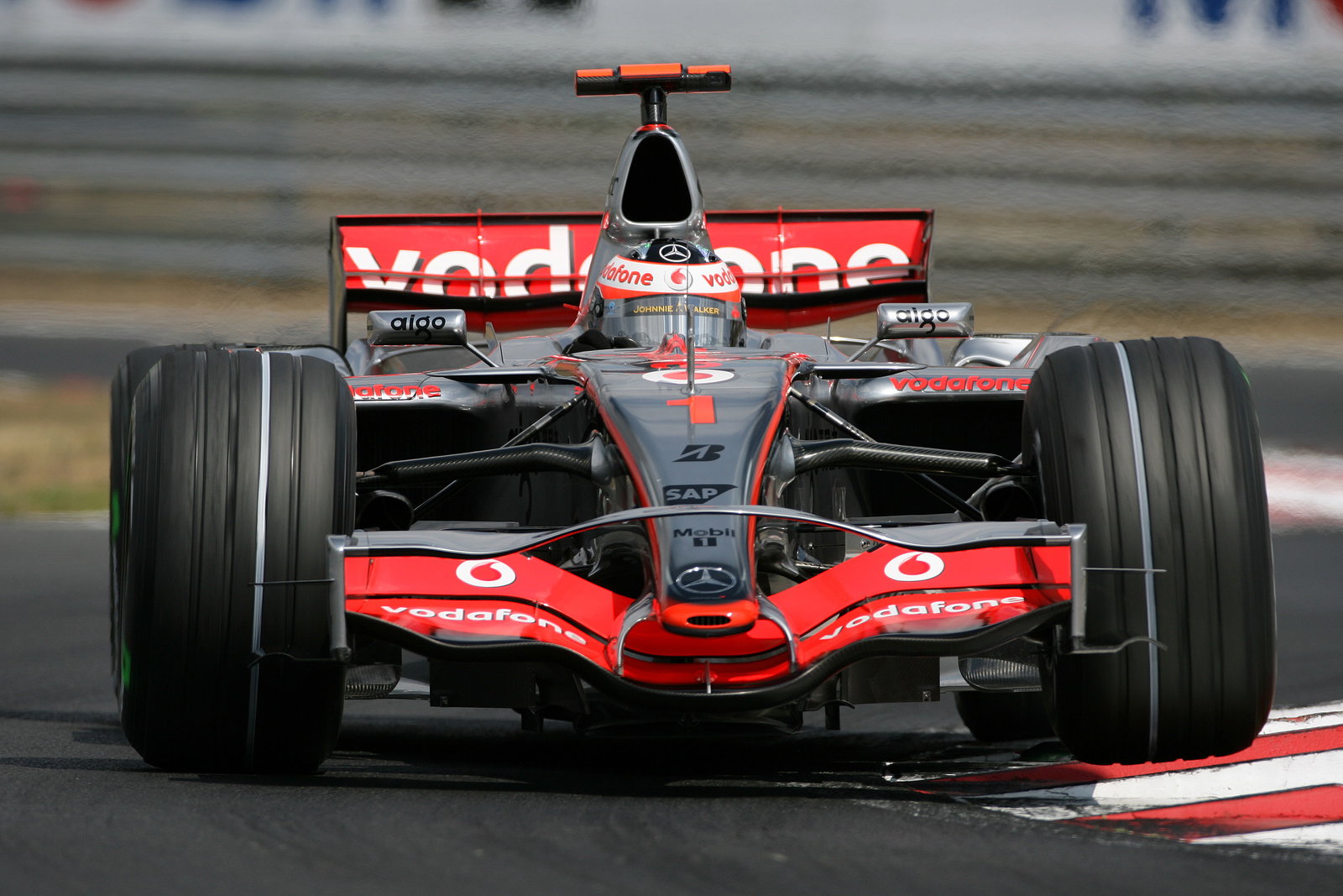 Fernando Alonso (ESP) McLaren MP4/22, Hungarian F1, Hungaroring, 3rd-5th, August, 2007